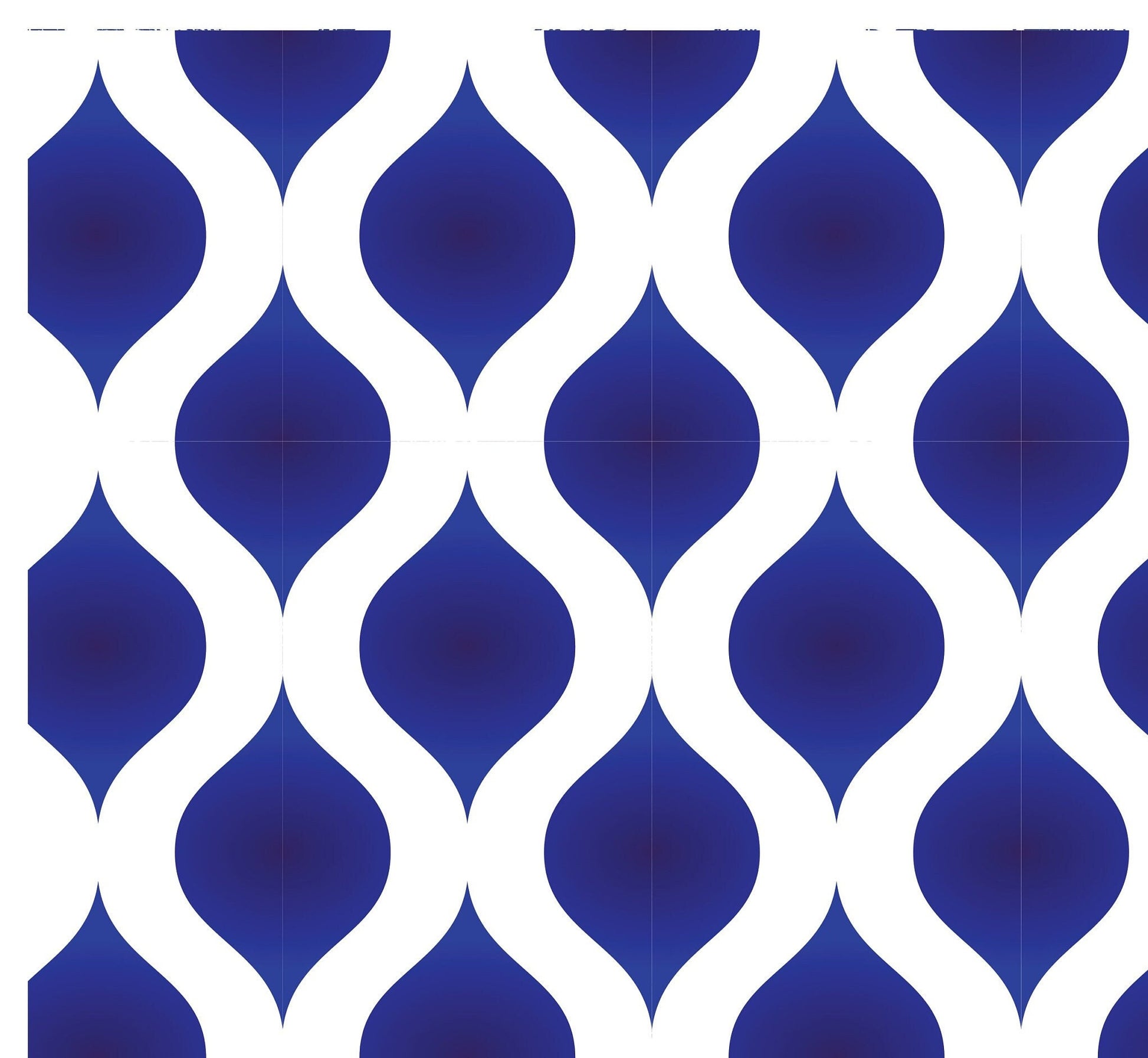 Blue Geometric Illustrations Decoupage Paper for Furniture and Crafts - Large Rice Paper - Vintage Drawings Prints