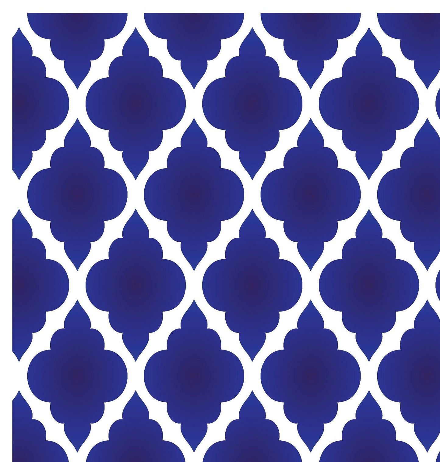 Blue Geometric Illustrations Decoupage Paper for Furniture - Large Rice Paper Decoupage - Vintage Patterns for Decoupage