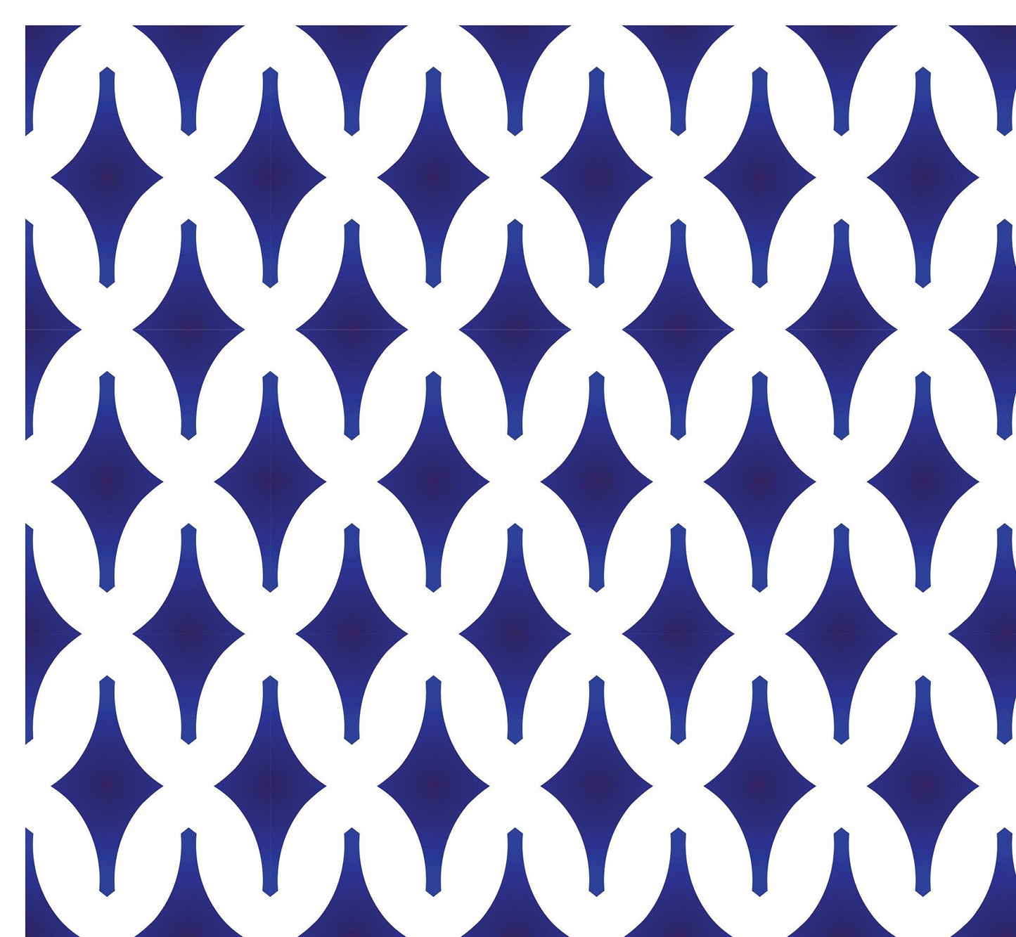 Blue Geometric Illustrations Decoupage Paper for Furniture - Large Rice Paper Decoupage - Vintage Patterns for Decoupage
