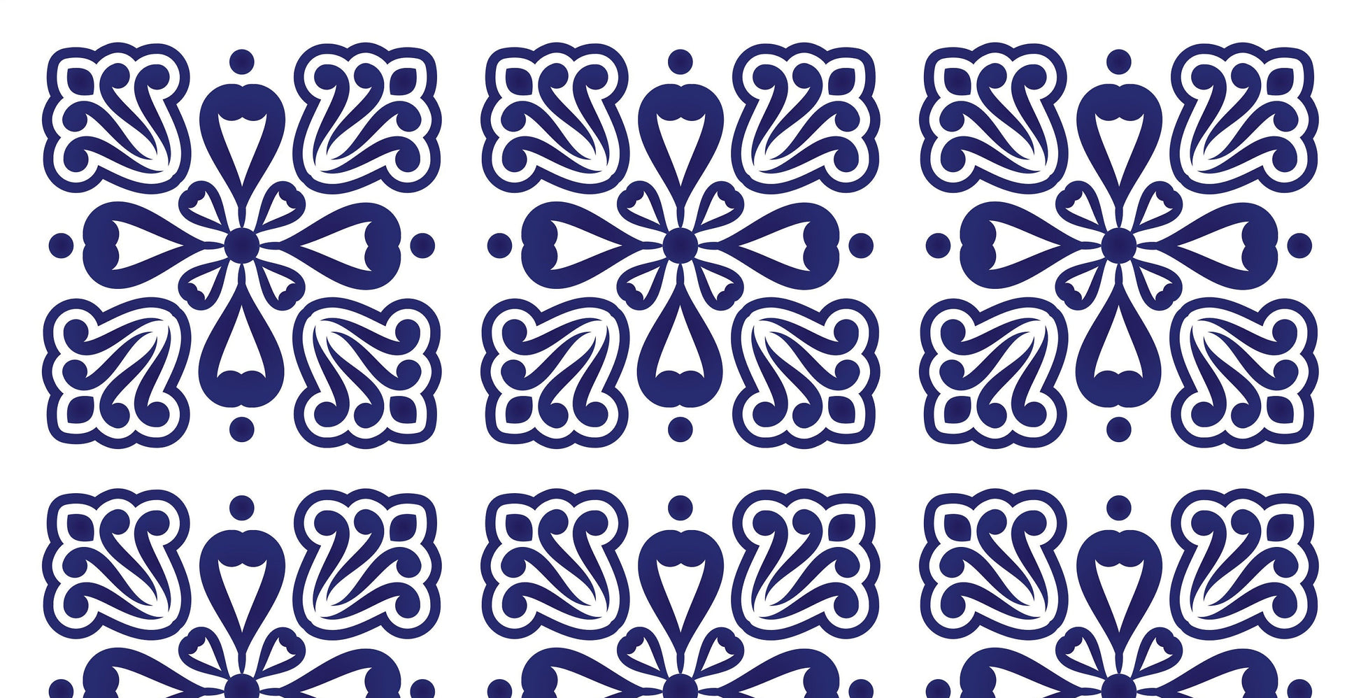 Blue Geometric Illustrations Decoupage Paper for Furniture - Large Rice Paper Decoupage - Vintage Patterns for Decoupage