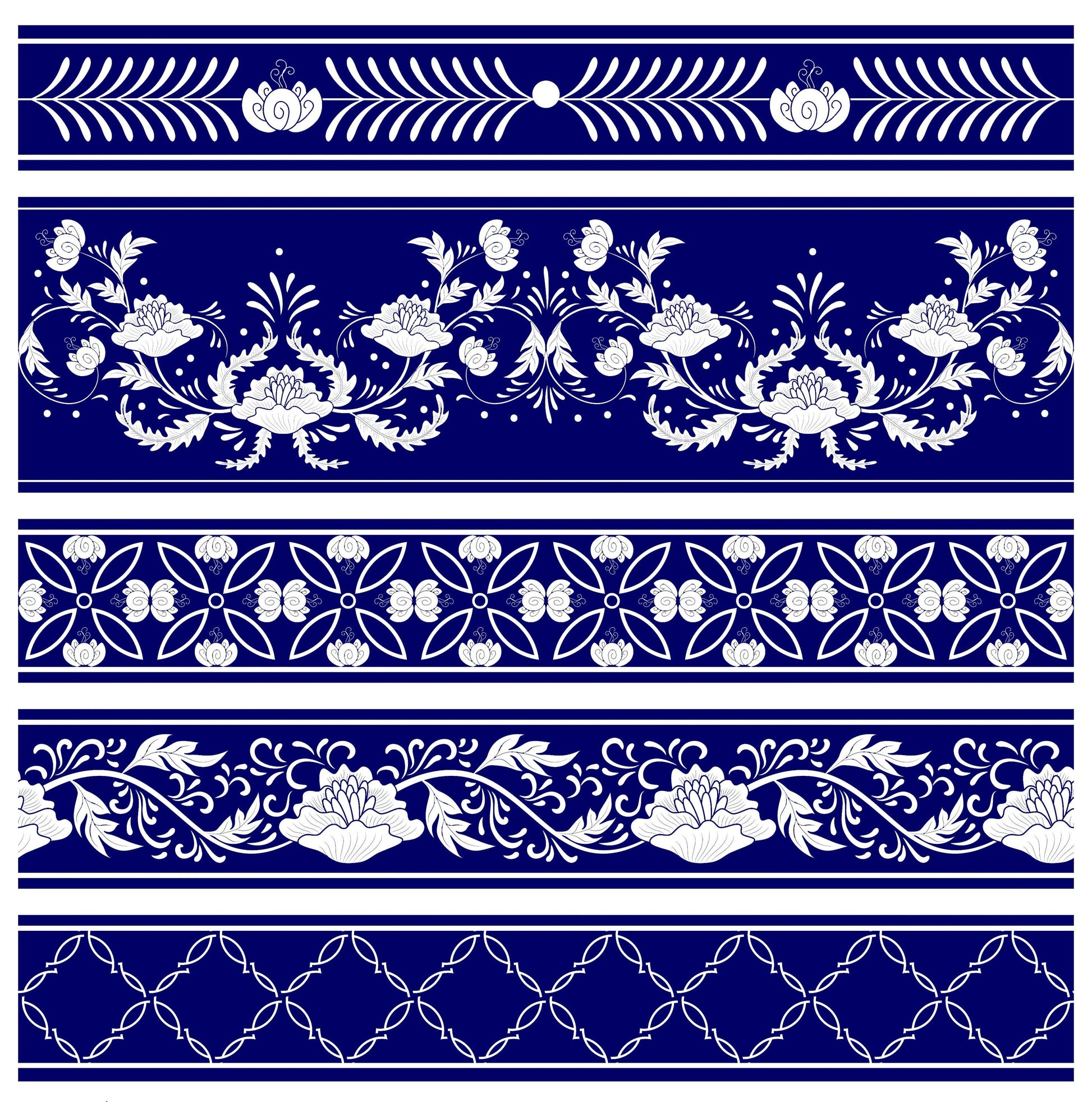 bordure decoupage paper