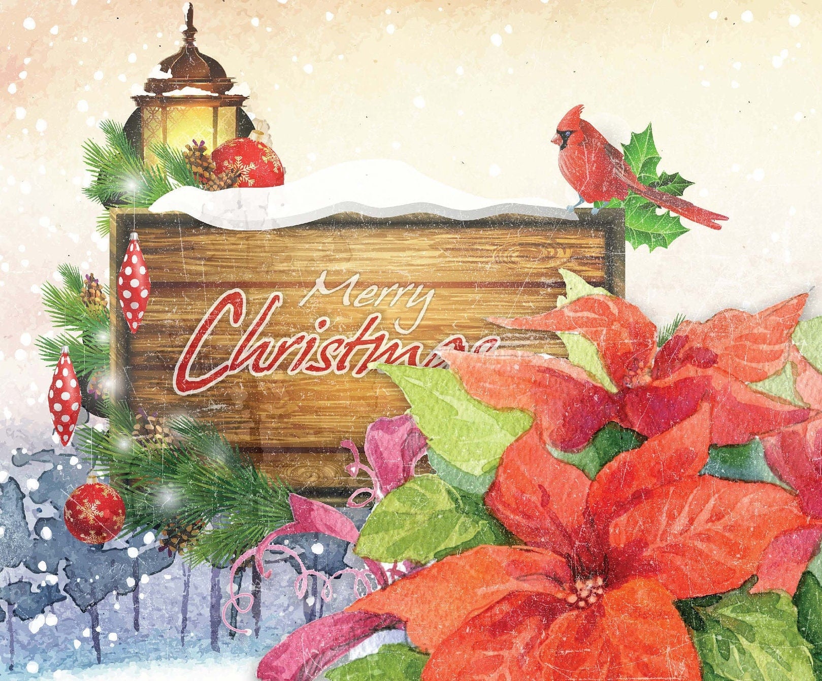 Christmas - Teddy Bear - Dear Santa - Gift - Horse - Decorative Christmas Paper - Decoupage for Furniture - Large Size Options