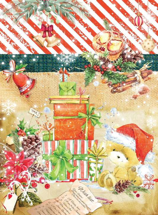 merry christmas rice paper