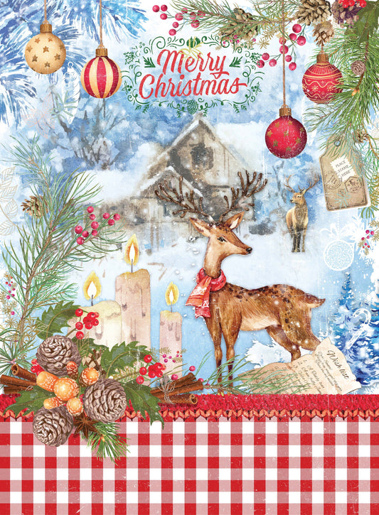christmas decoupage paper