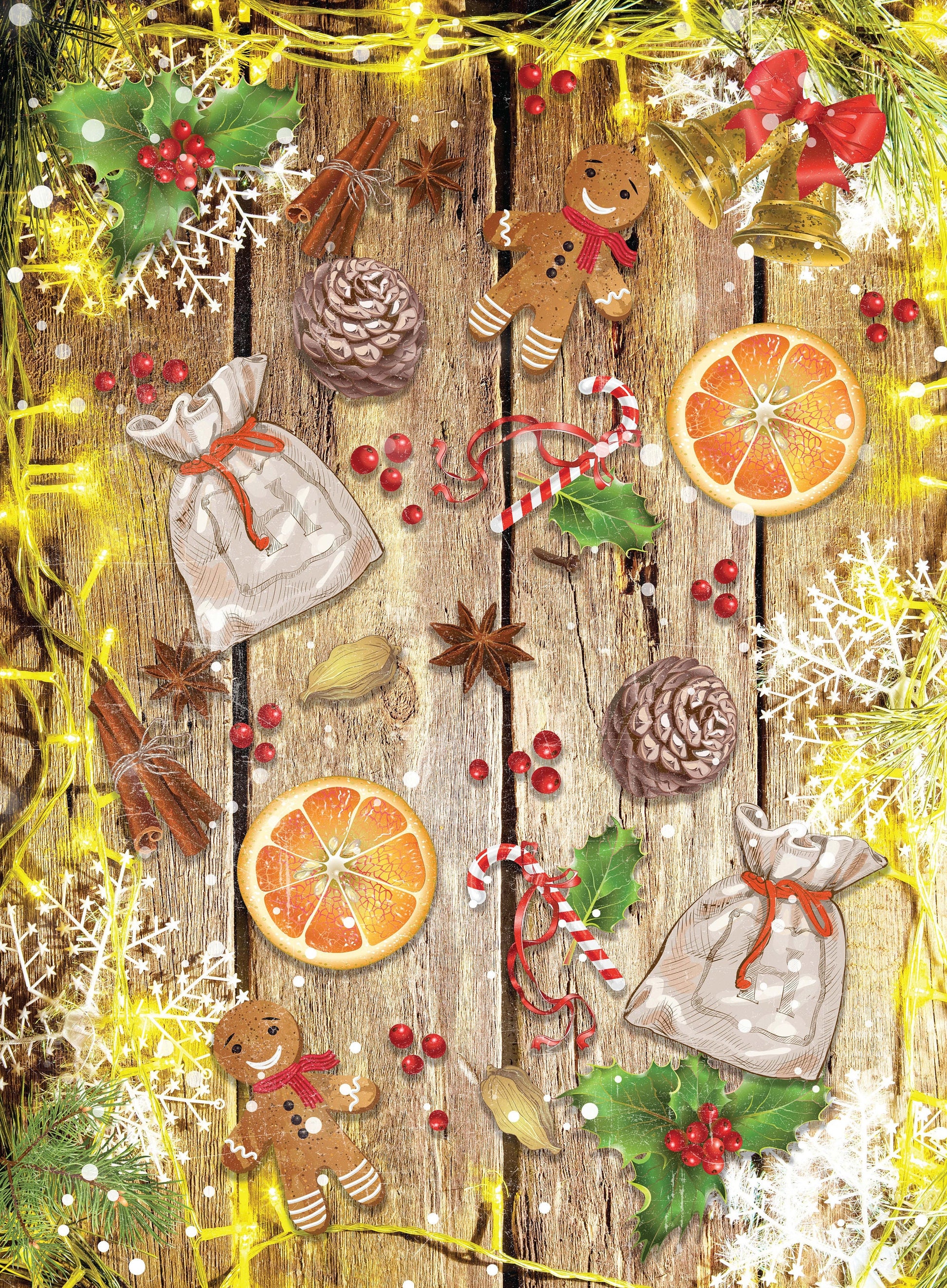 christmas rice paper