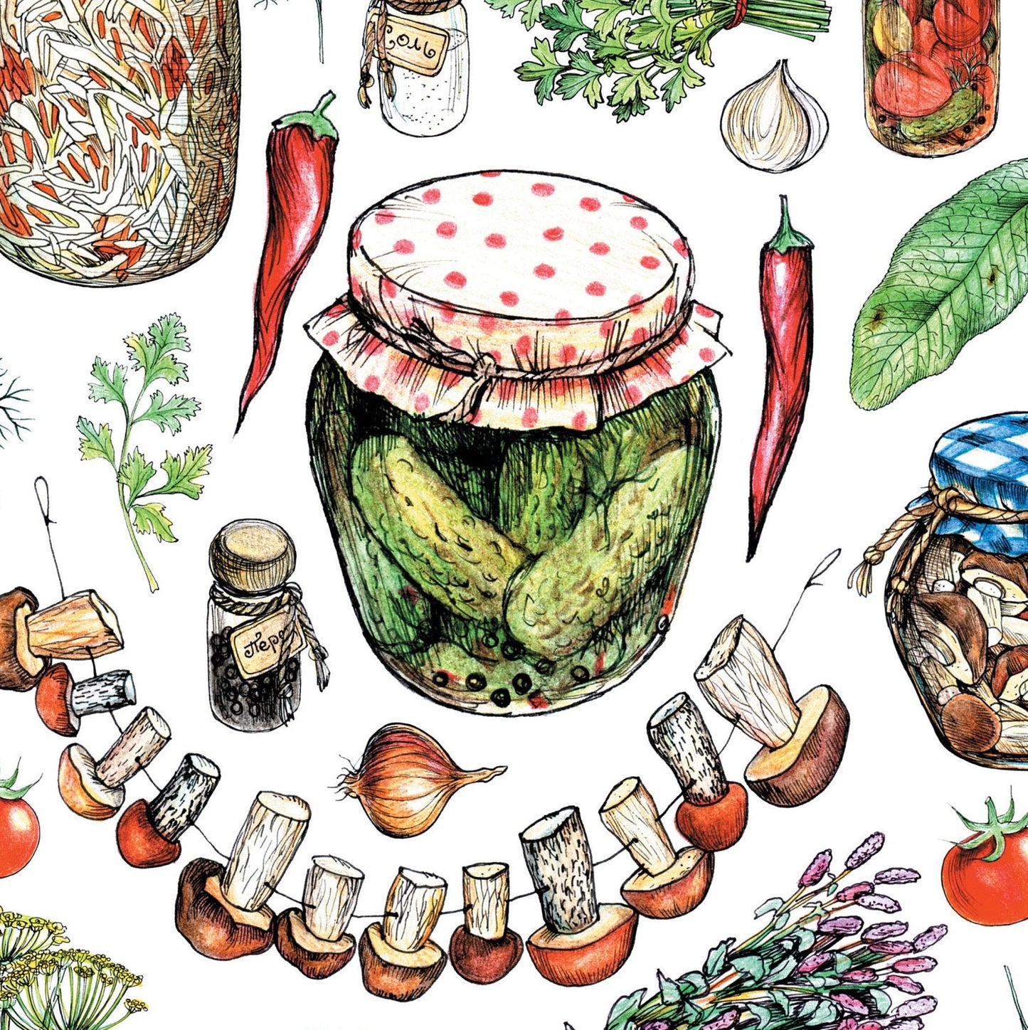Vintage Kitchen Still Life – Decoupage Rice Paper for Furniture