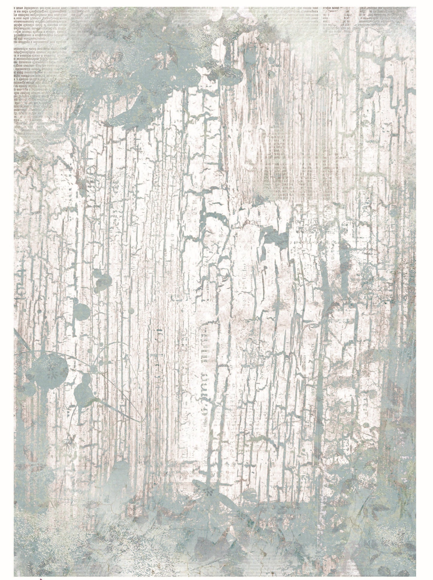 Cracked Pattern Vintage Decoupage - Decoupage Art - Large Size Rice Paper for Decoupage - Decoupage Crafts