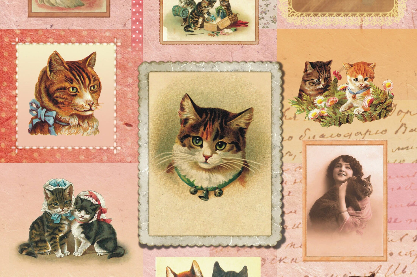 Vintage Decoupage Art - Rice Paper - Decoupage for Furniture - Large Size Rice Paper for Decoupage