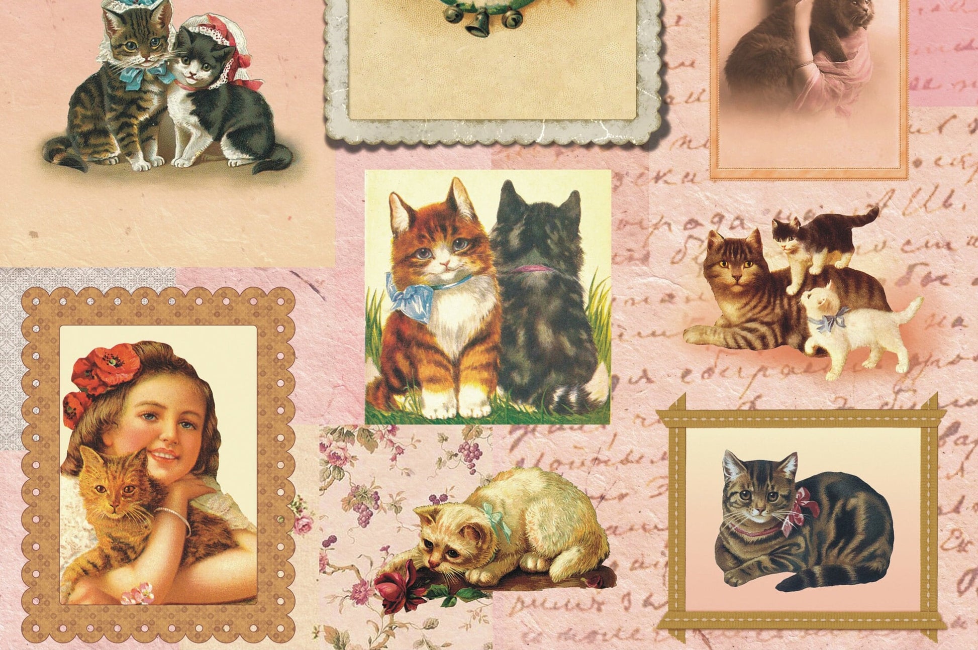 Vintage Decoupage Art - Rice Paper - Decoupage for Furniture - Large Size Rice Paper for Decoupage