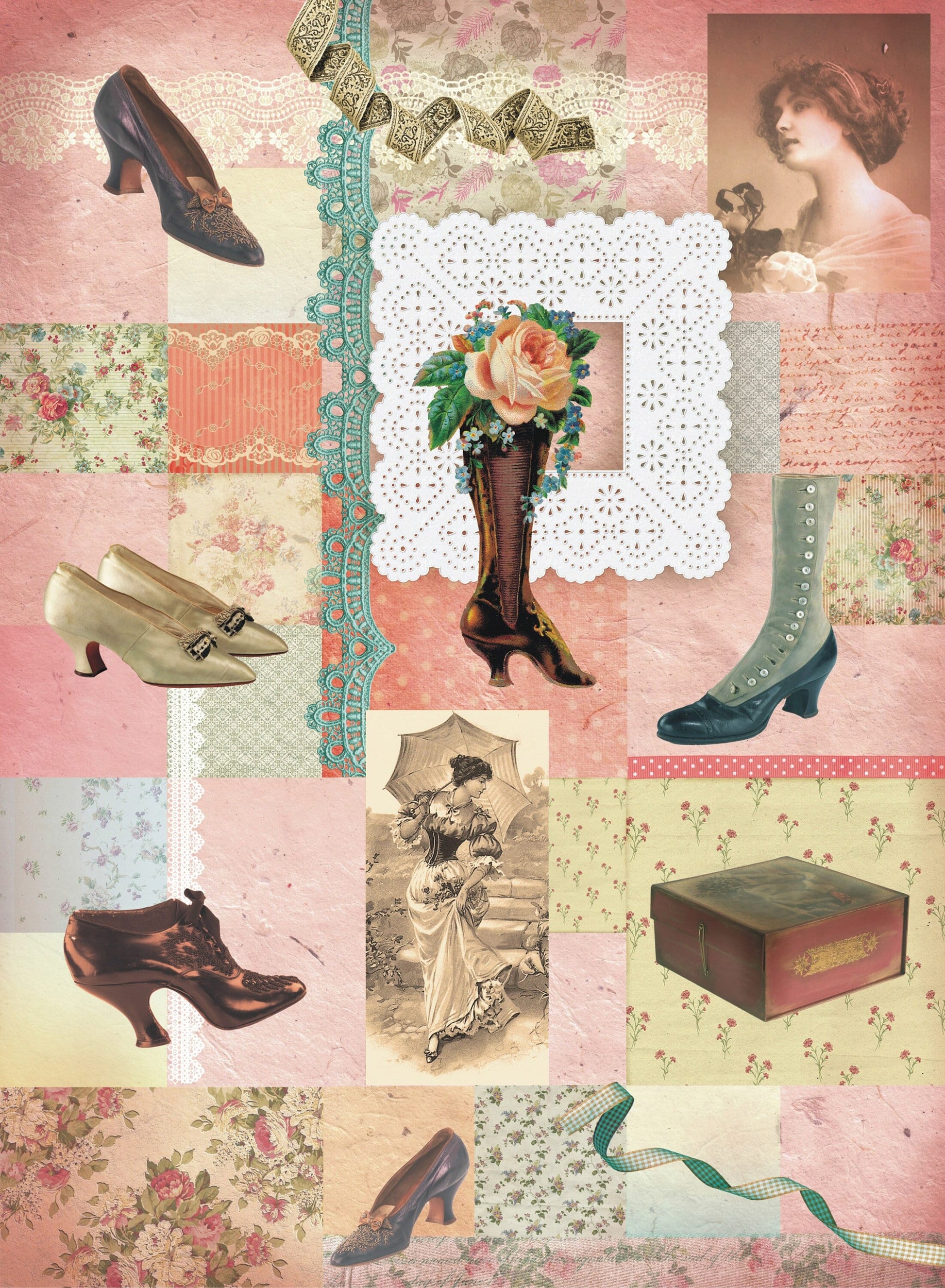 Vintage Decoupage Art - Rice Paper - Decoupage for Furniture - Large Size Rice Paper for Decoupage