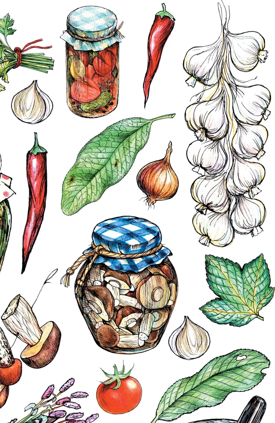 Vintage Kitchen Still Life – Decoupage Rice Paper for Furniture