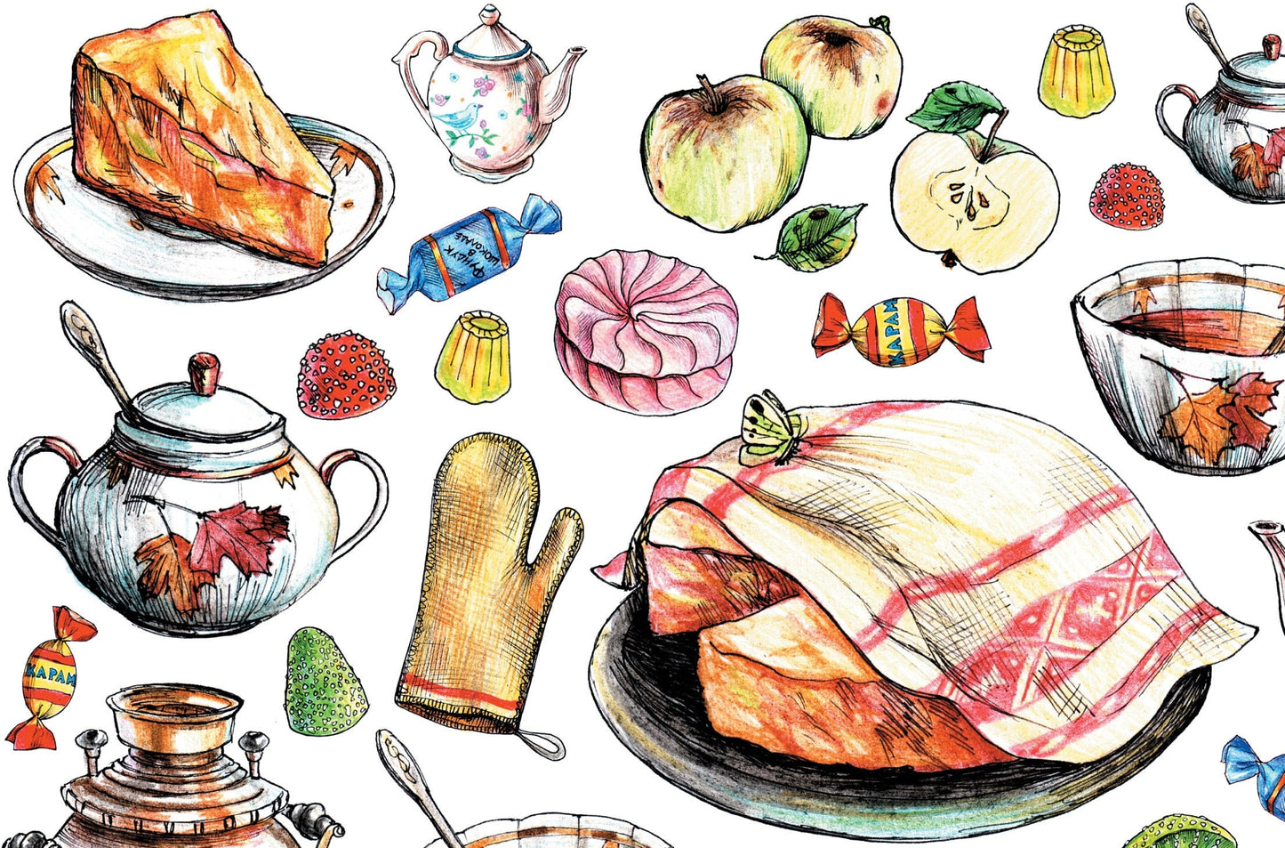 Cooking - Vintage Decoupage Art - Rice Paper - Decoupage for Furniture - Large Size Rice Paper for Decoupage - Sheets