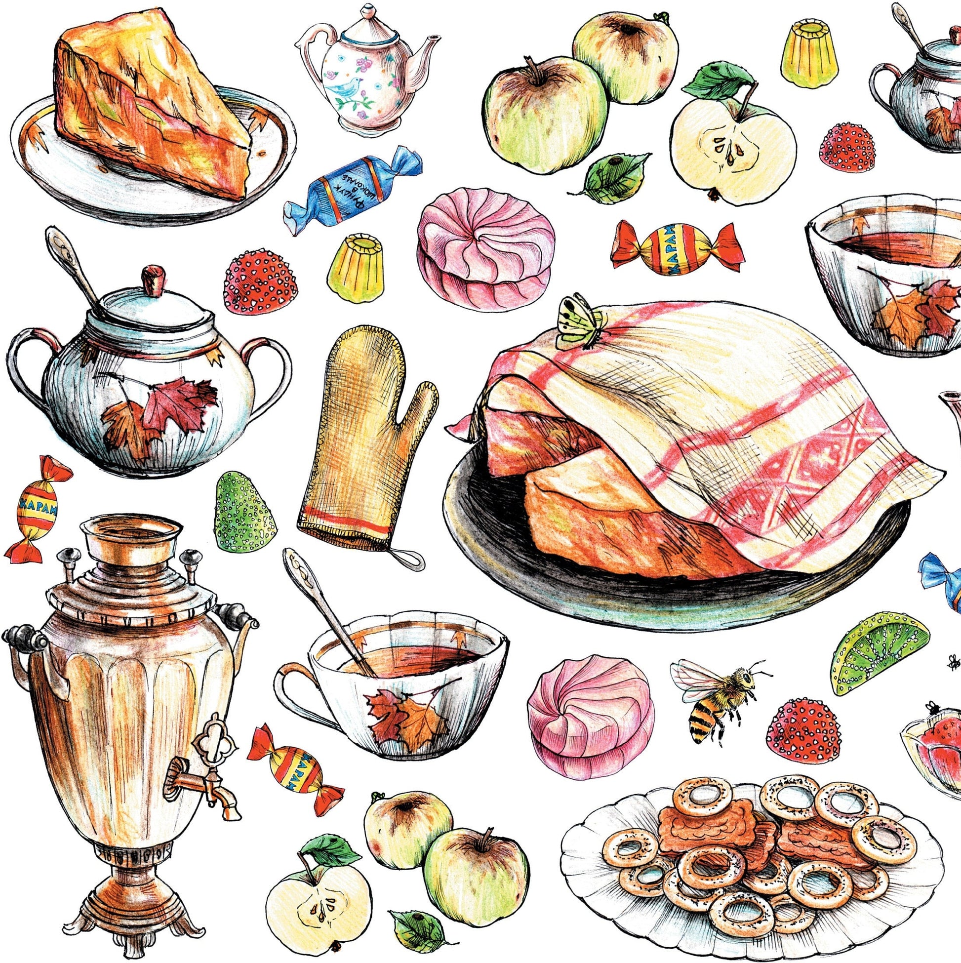 Cooking - Vintage Decoupage Art - Rice Paper - Decoupage for Furniture - Large Size Rice Paper for Decoupage - Sheets