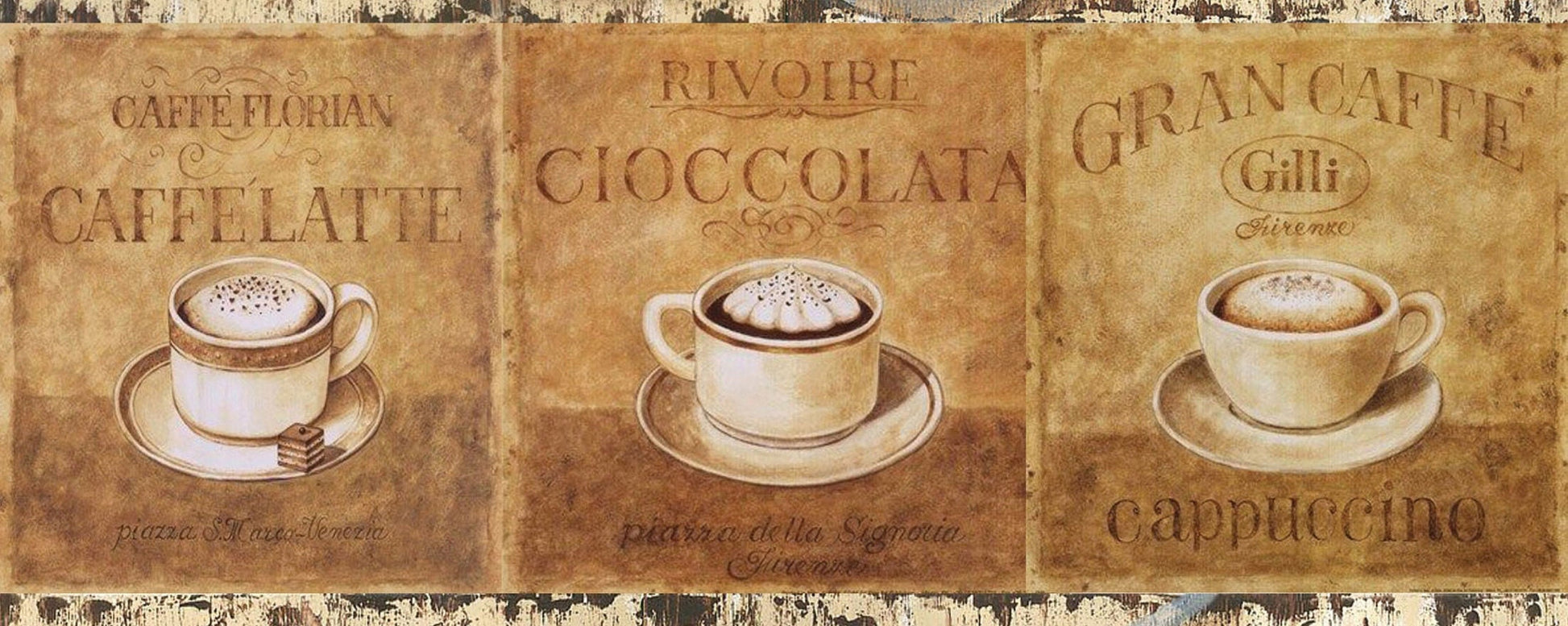 Coffee Vintage Decoupage Paper - Decoupage Art - Large Size Rice Paper for Decoupage - A3 A2 A1 A0