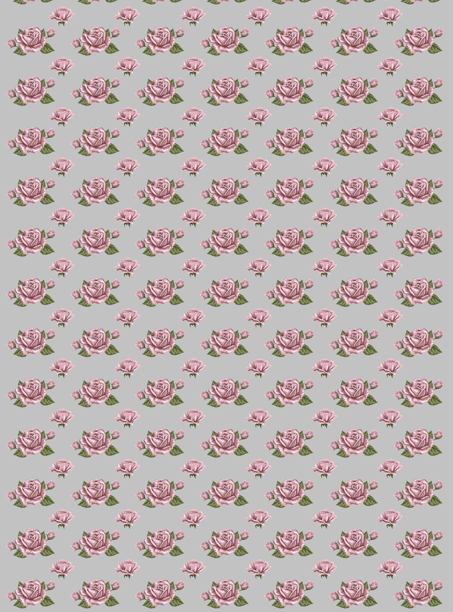 Rose Pattern Decoupage Paper - Decoupage Art - Large Size Rice Paper for Decoupage