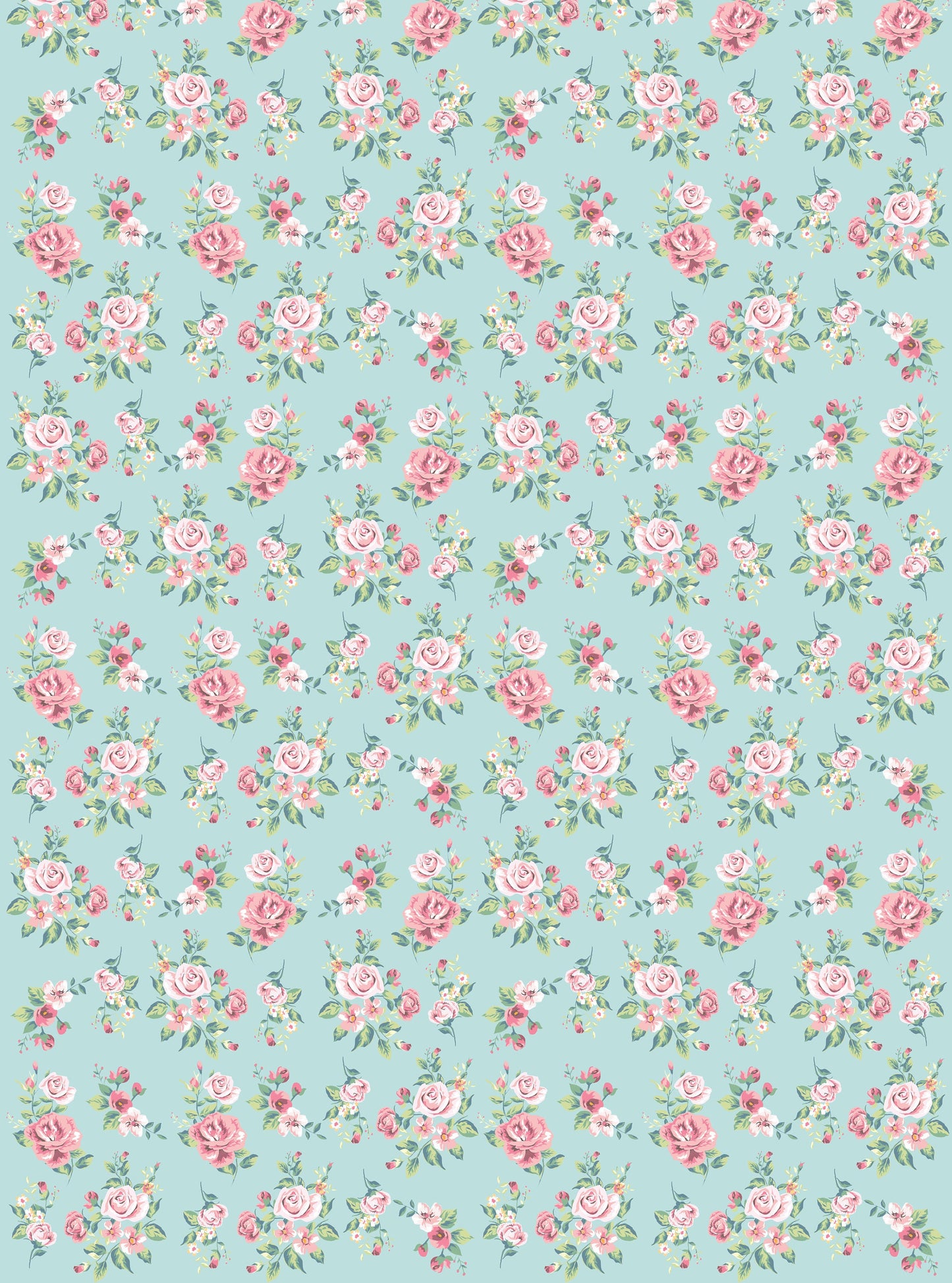 Rose Pattern Decoupage Paper - Decoupage Art - Large Size Rice Paper for Decoupage