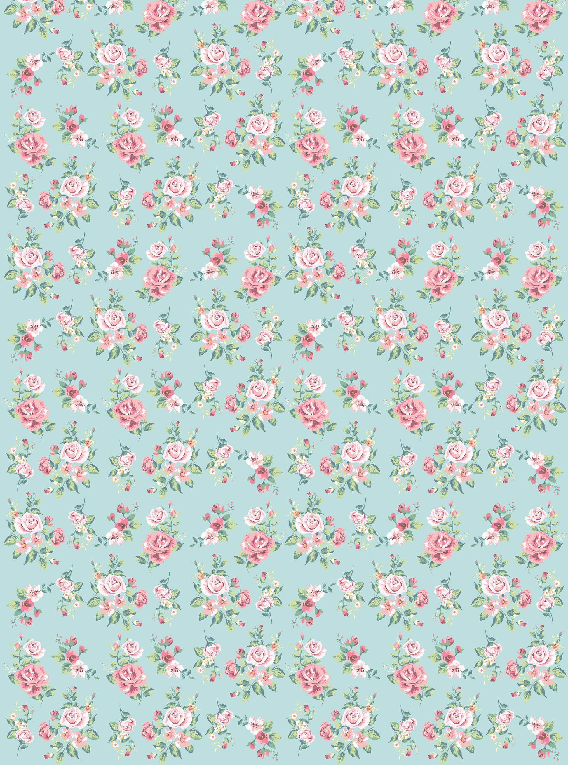 Rose Pattern Decoupage Paper - Decoupage Art - Large Size Rice Paper for Decoupage