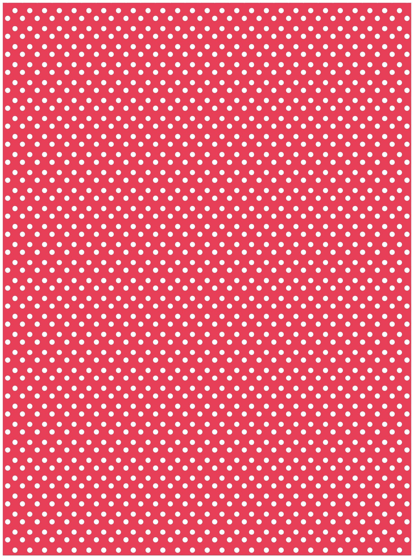 Red Polka-Dot Pattern Decoupage Paper - Decoupage Art - Large Size Rice Paper for Decoupage