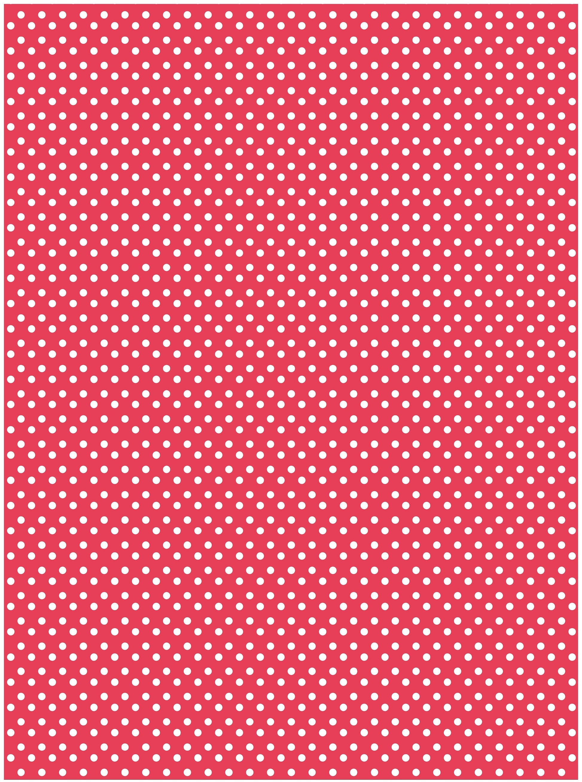 Red Polka-Dot Pattern Decoupage Paper - Decoupage Art - Large Size Rice Paper for Decoupage