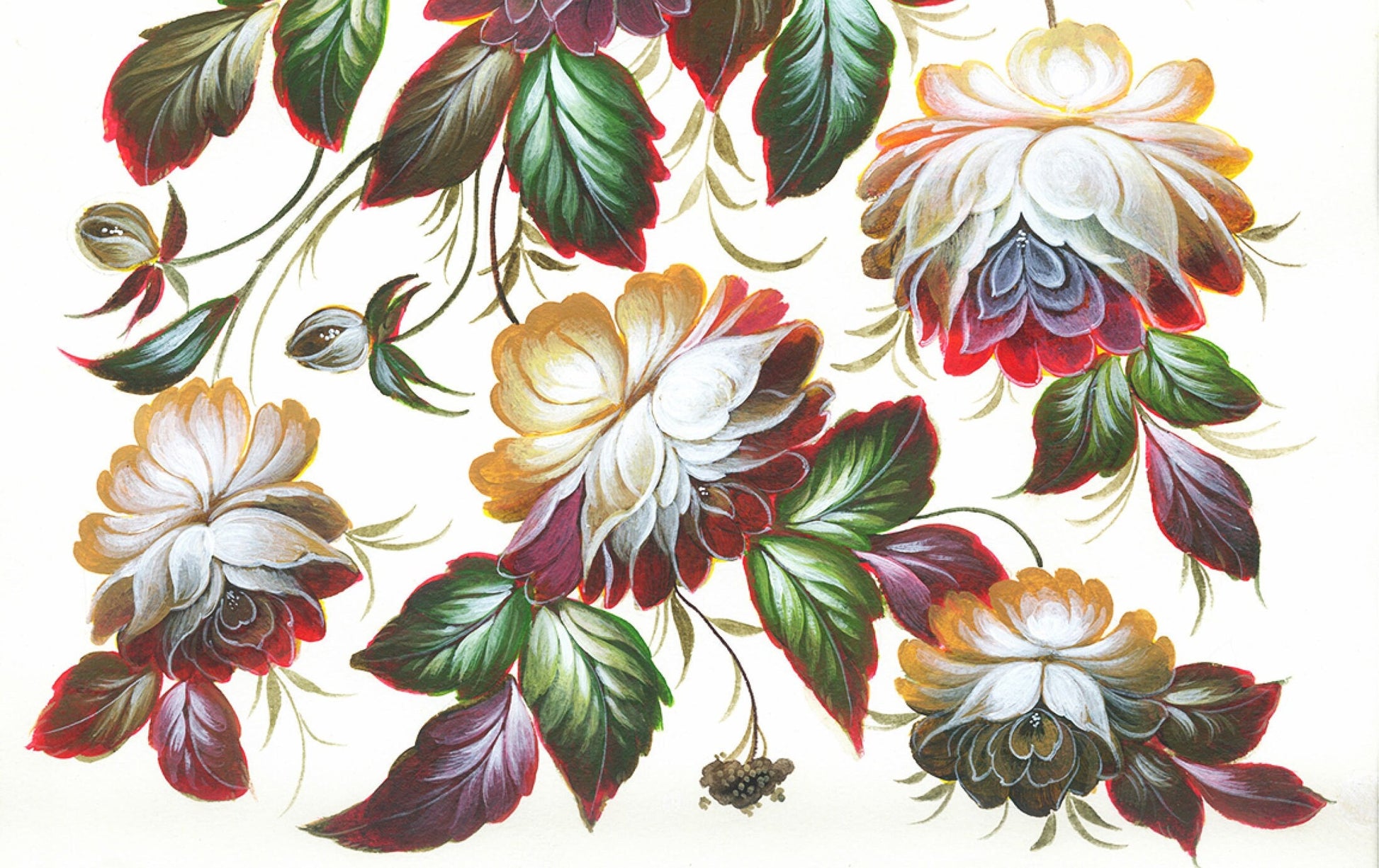 Peony Flowers Decoupage Paper - Decoupage Art - Large Size Rice Paper for Decoupage