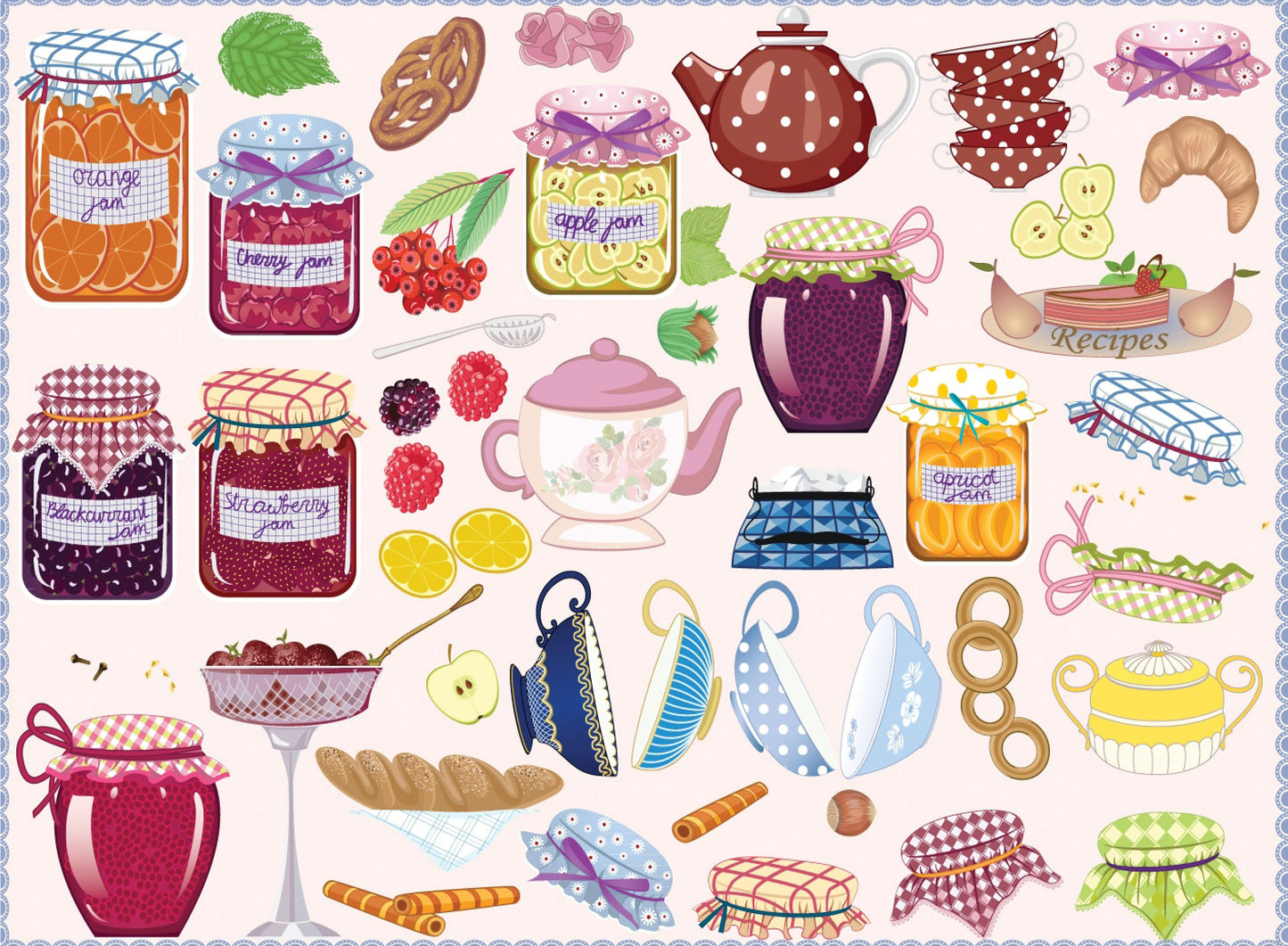 kitchen decoupage