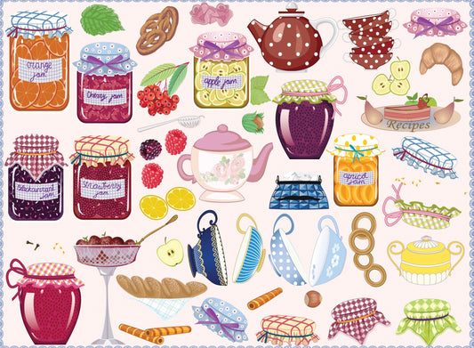 kitchen decoupage