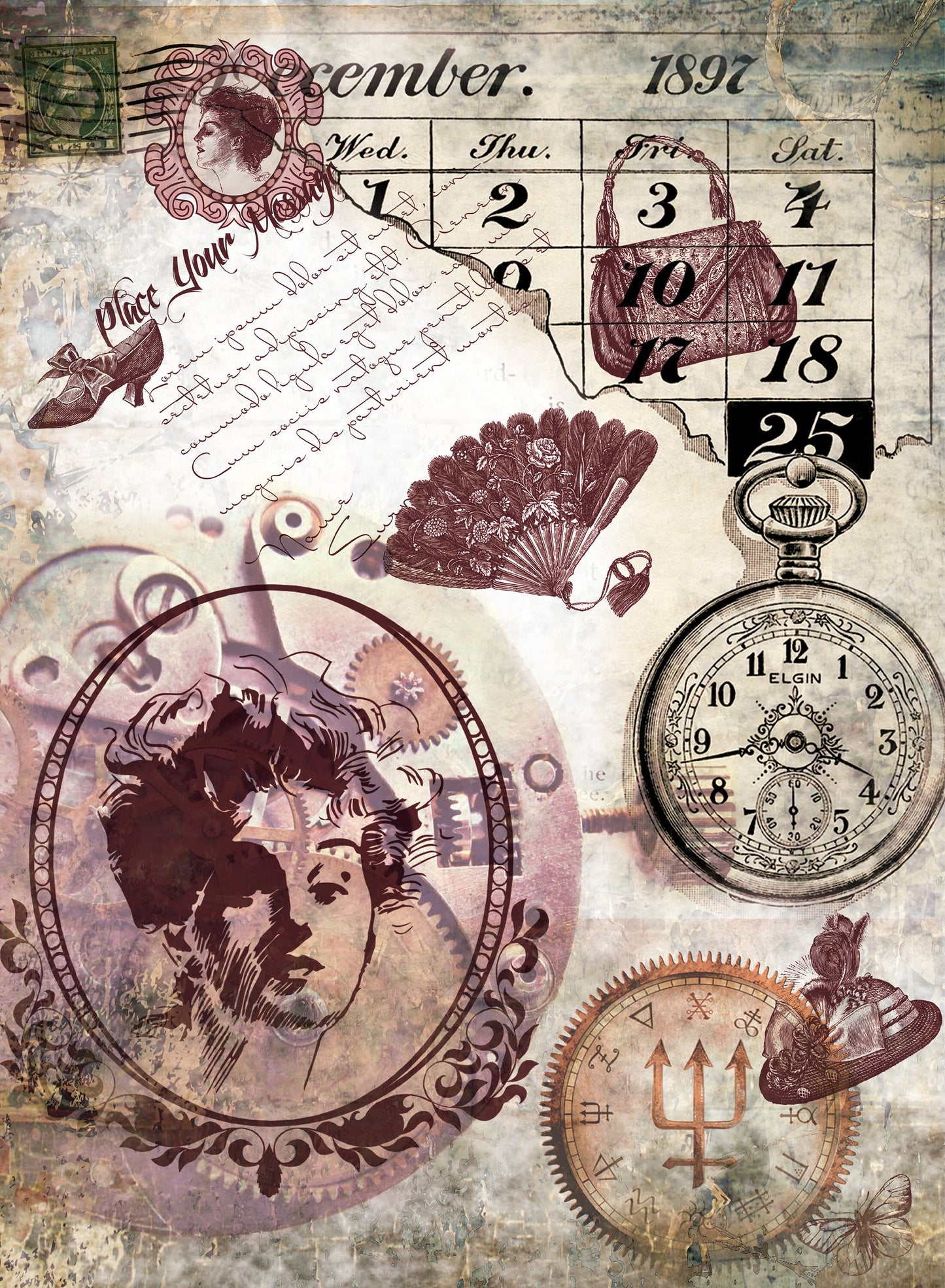 Large Decoupage Paper - Decoupage Art - Rice Paper for Decoupage