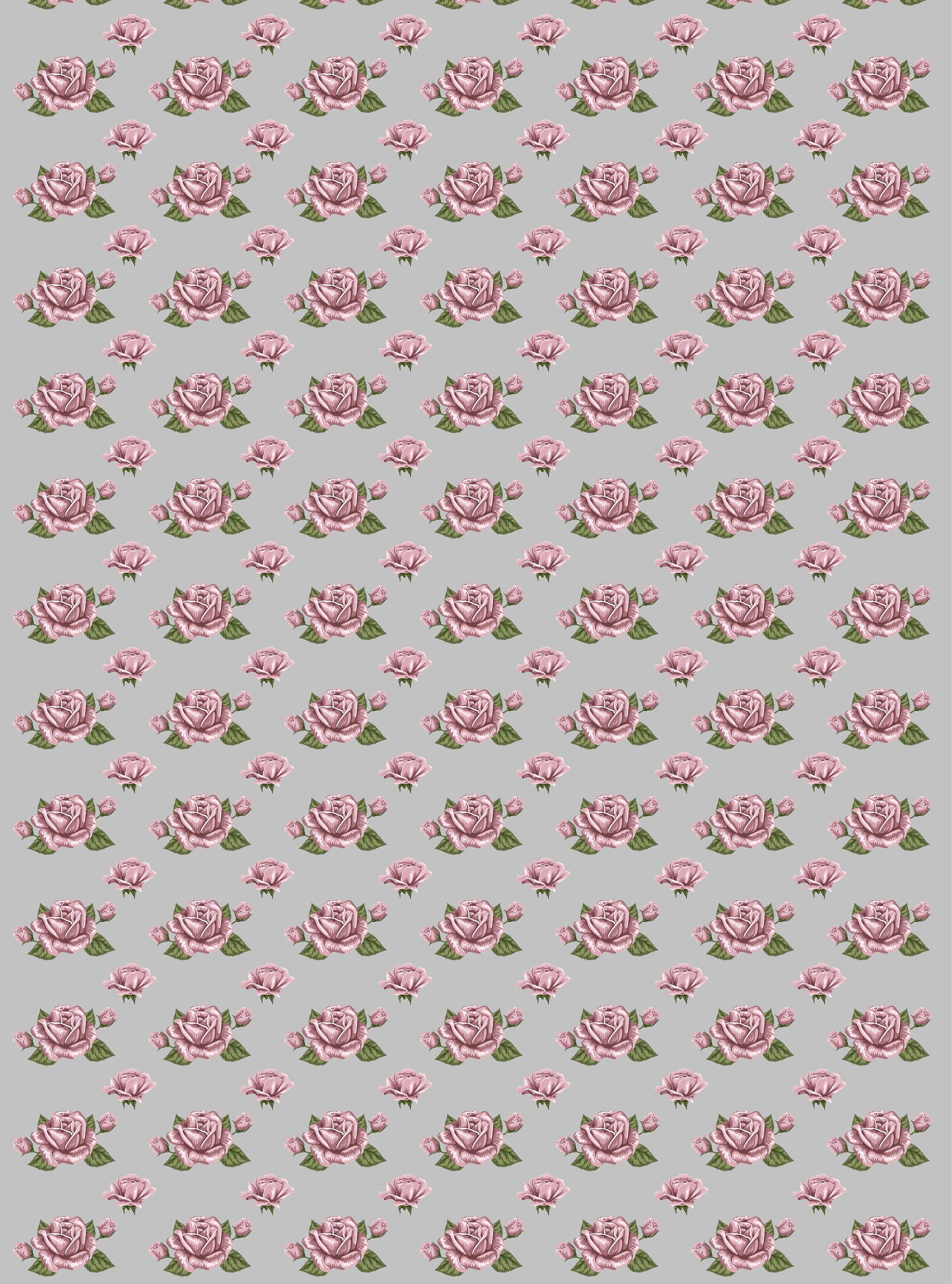 Rose Pattern Decoupage Paper - Decoupage Art - Large Size Rice Paper for Decoupage