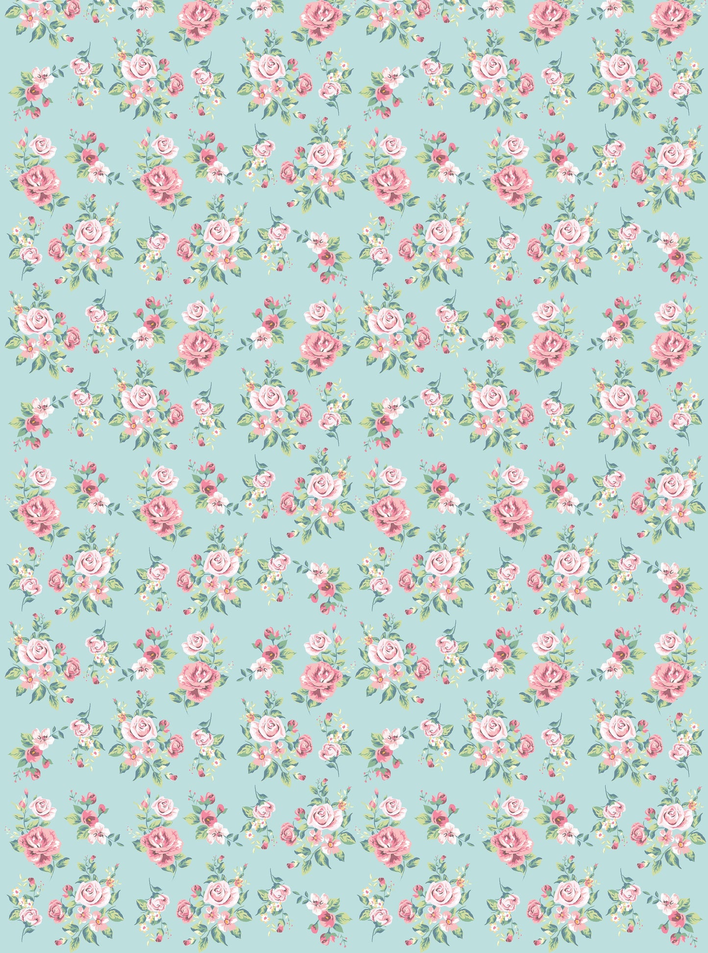 Rose Pattern Decoupage Paper - Decoupage Art - Large Size Rice Paper for Decoupage