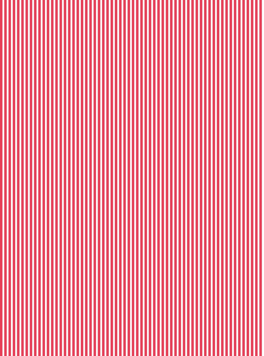 Red Striped Pattern Decoupage Paper - Decoupage Art - Large Size Rice Paper for Decoupage