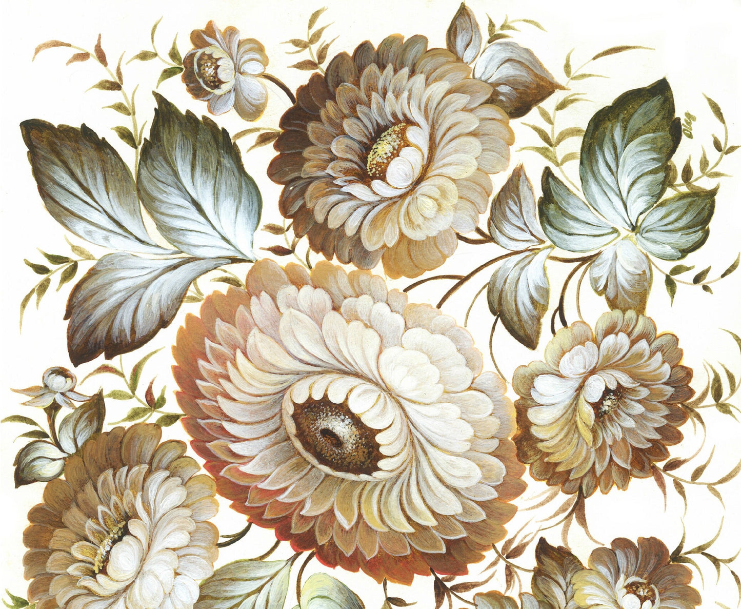Large Decoupage Paper for Furniture - Decoupage Art - Rice Paper for Decoupage - Floral Decoupage