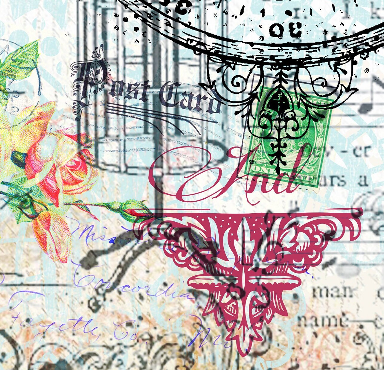 Large Decoupage Paper - Decoupage Art - Rice Paper for Decoupage