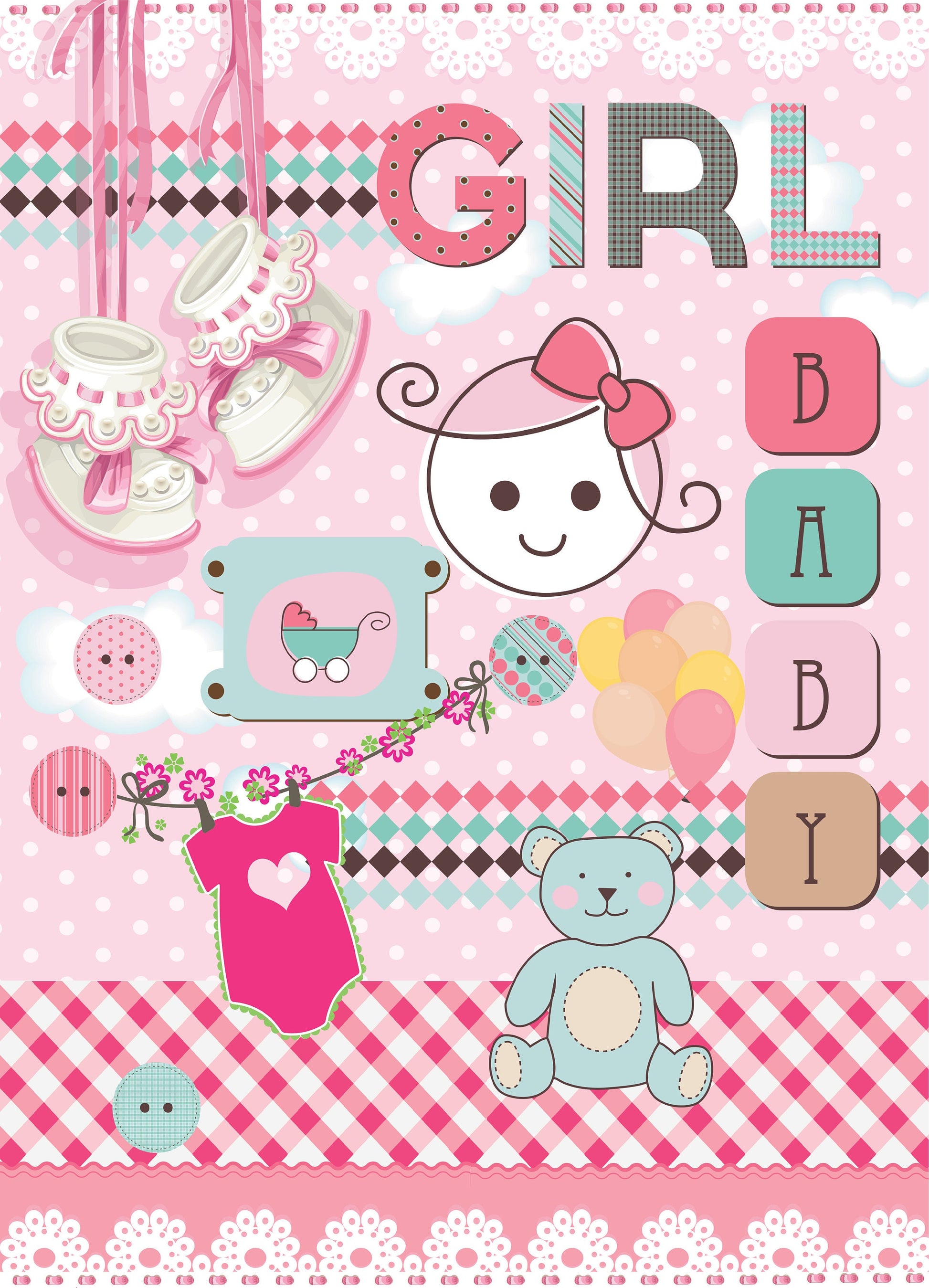Girl Room - Large Decoupage Paper - Decoupage Art - Rice Paper for Decoupage - Vintage Decoupage