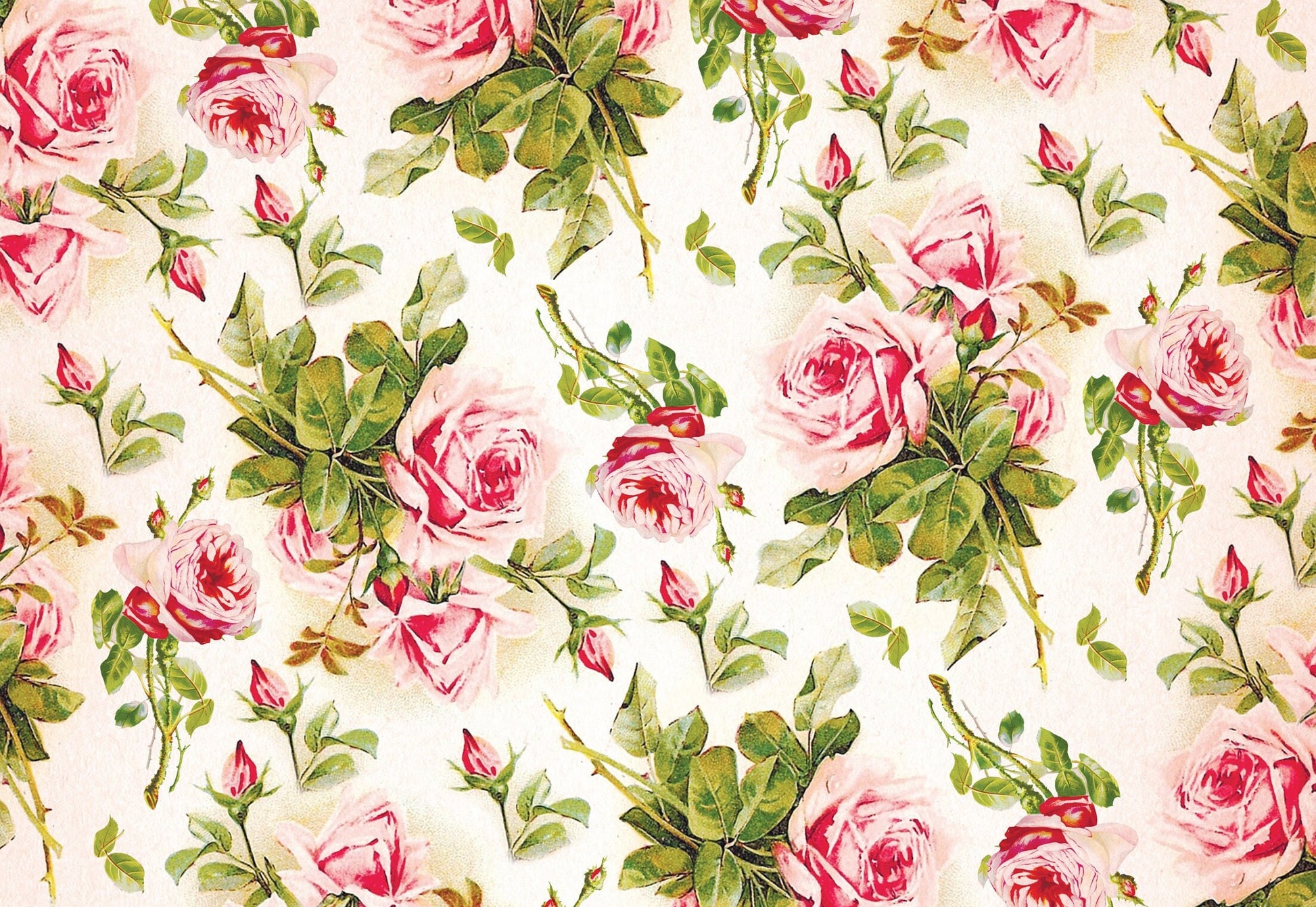 Large Decoupage Paper - Decoupage Art - Rice Paper for Decoupage - Vintage Decoupage - Roses