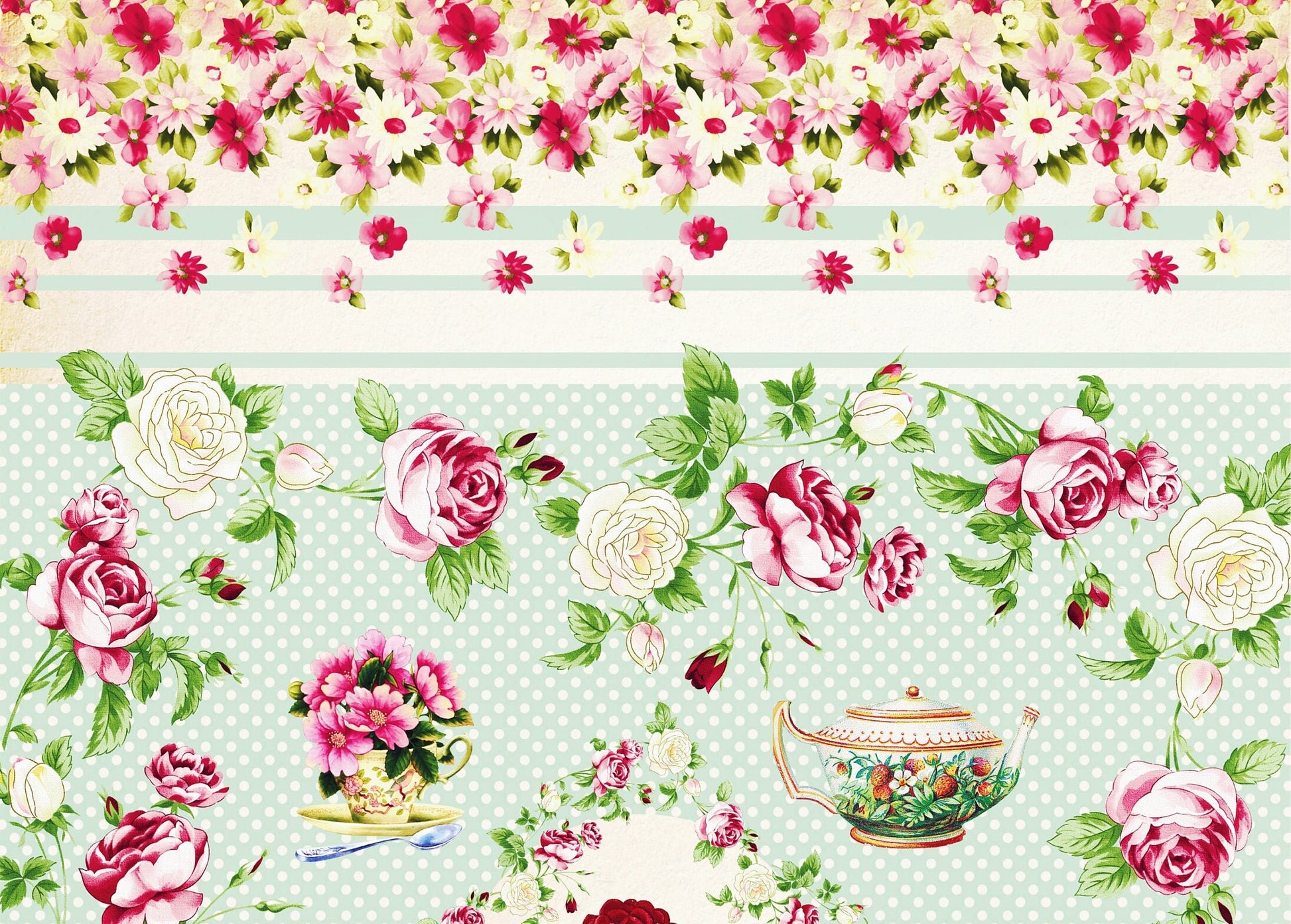 Large Decoupage Paper - Decoupage Art - Rice Paper for Decoupage - Vintage Decoupage - Roses