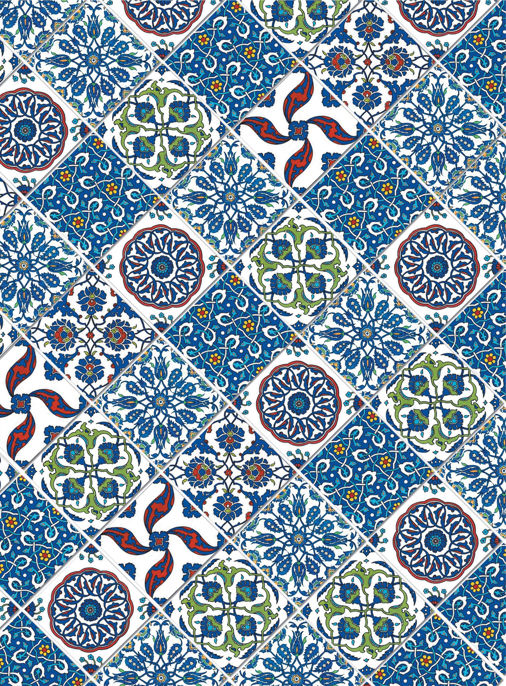 tile decopage paper