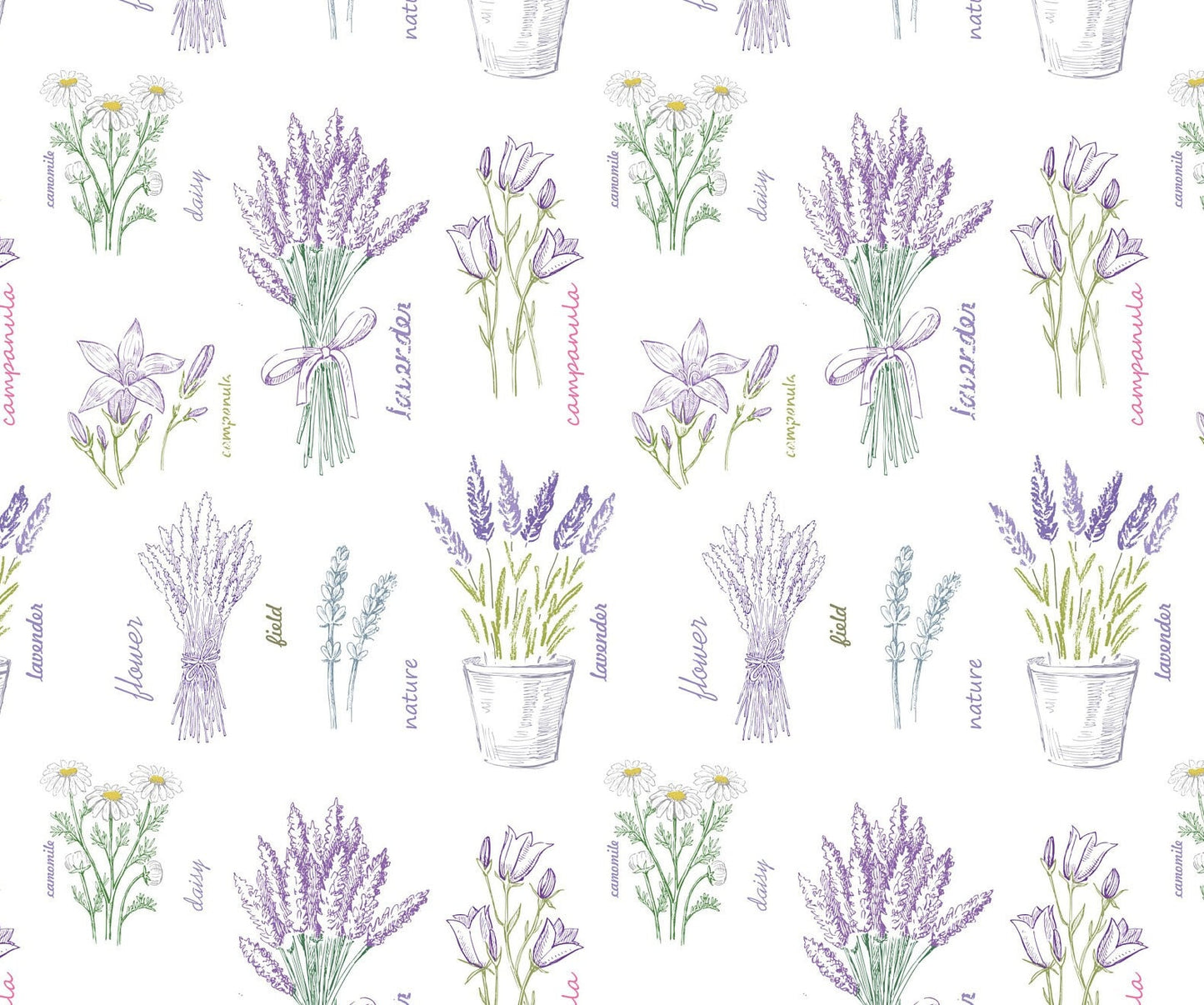 Large Rice Paper for Decoupage - Furniture Decoupage - Vintage Decoupage - Floral Decoupage Paper - Purple Levander