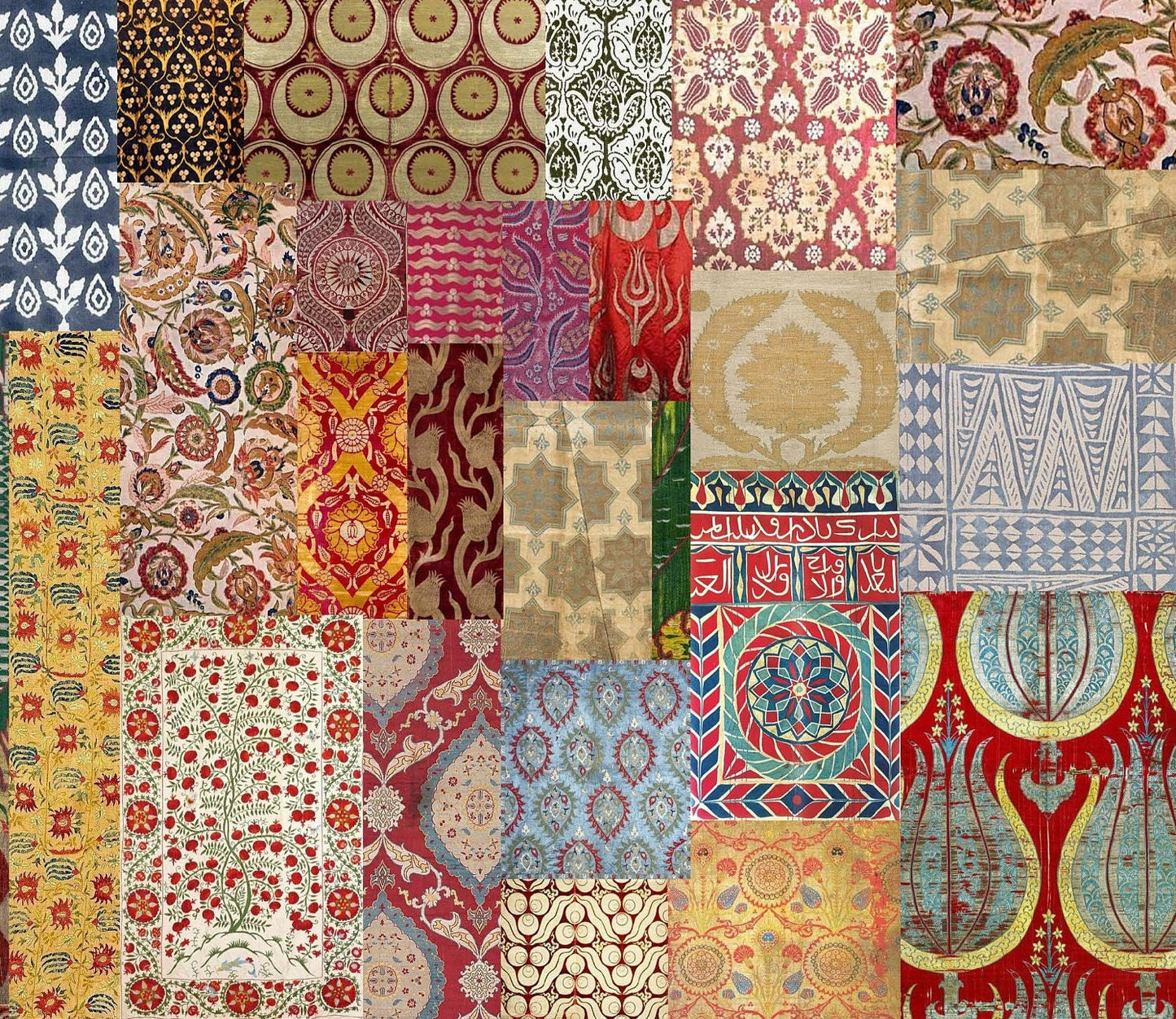 Large Rice Paper for Decoupage - Furniture Decoupage - Vintage Decoupage - Decoupage Paper - Traditional Ottoman Rug Pattern