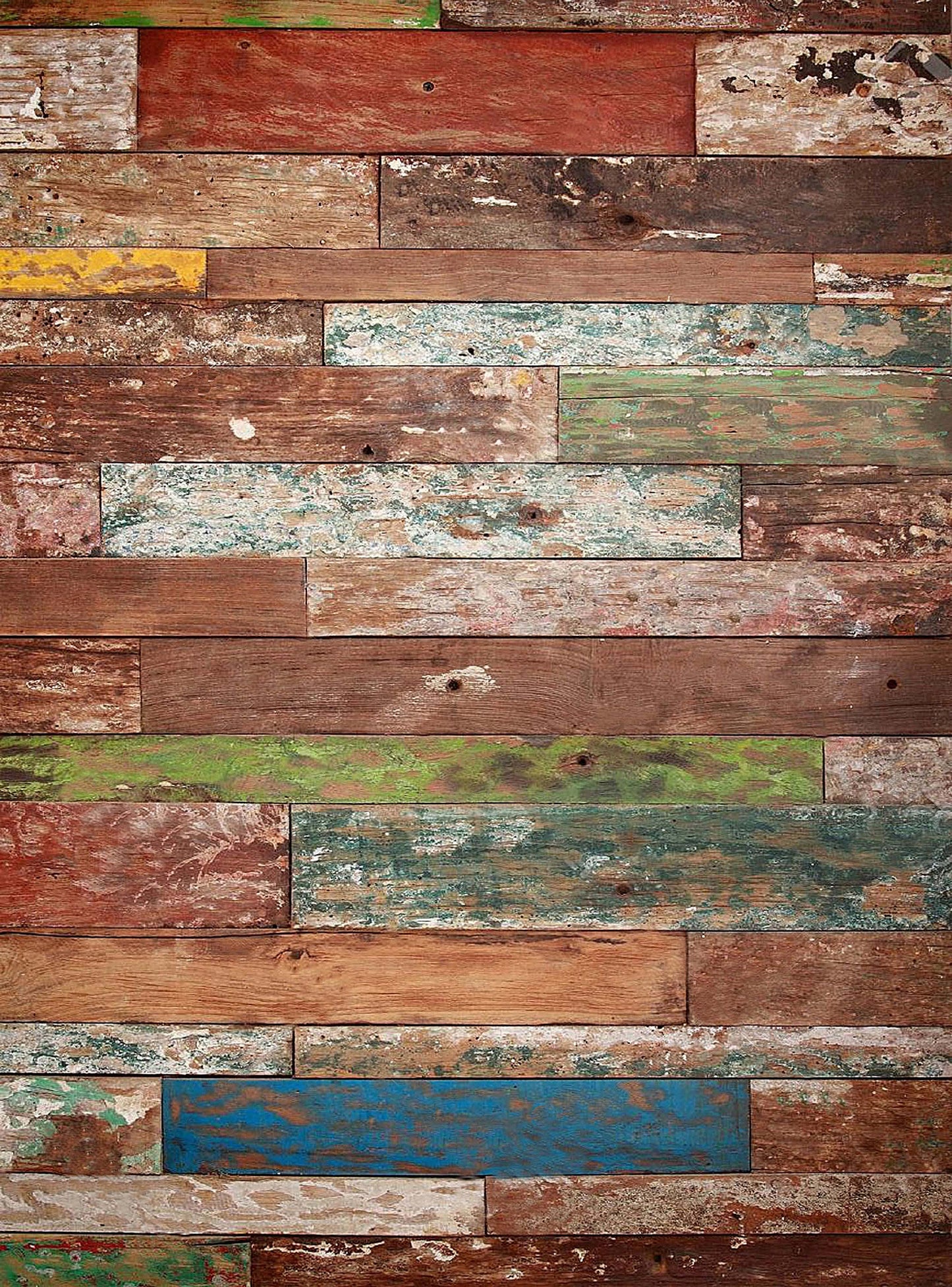 wooden floor decoupage paper