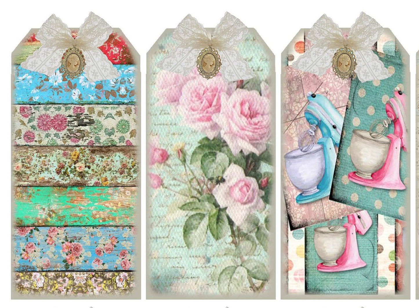 Large Rice Paper for Decoupage - Furniture Decoupage - Vintage Decoupage - Floral Decoupage Paper - Roses