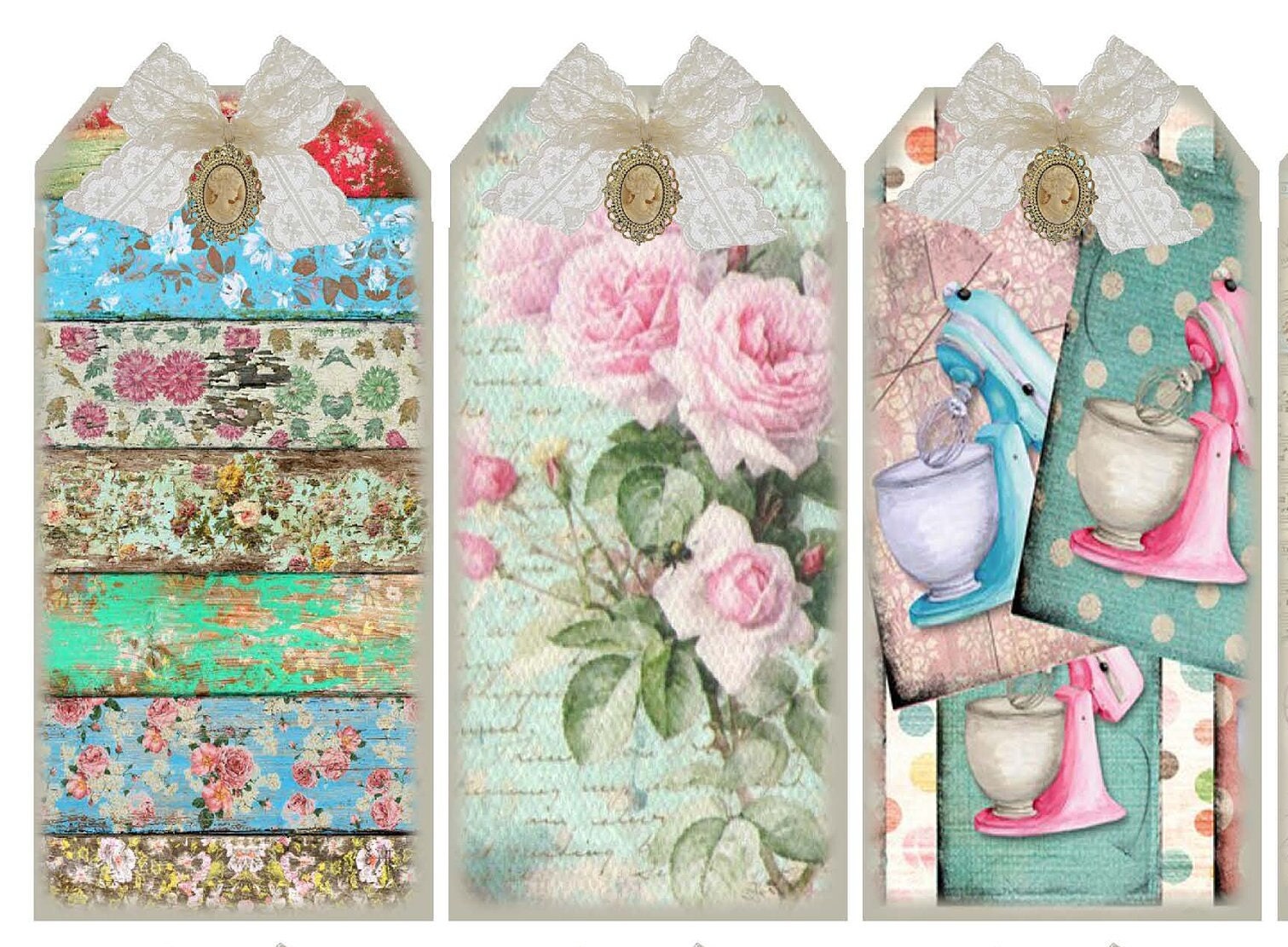 Large Rice Paper for Decoupage - Furniture Decoupage - Vintage Decoupage - Floral Decoupage Paper - Roses