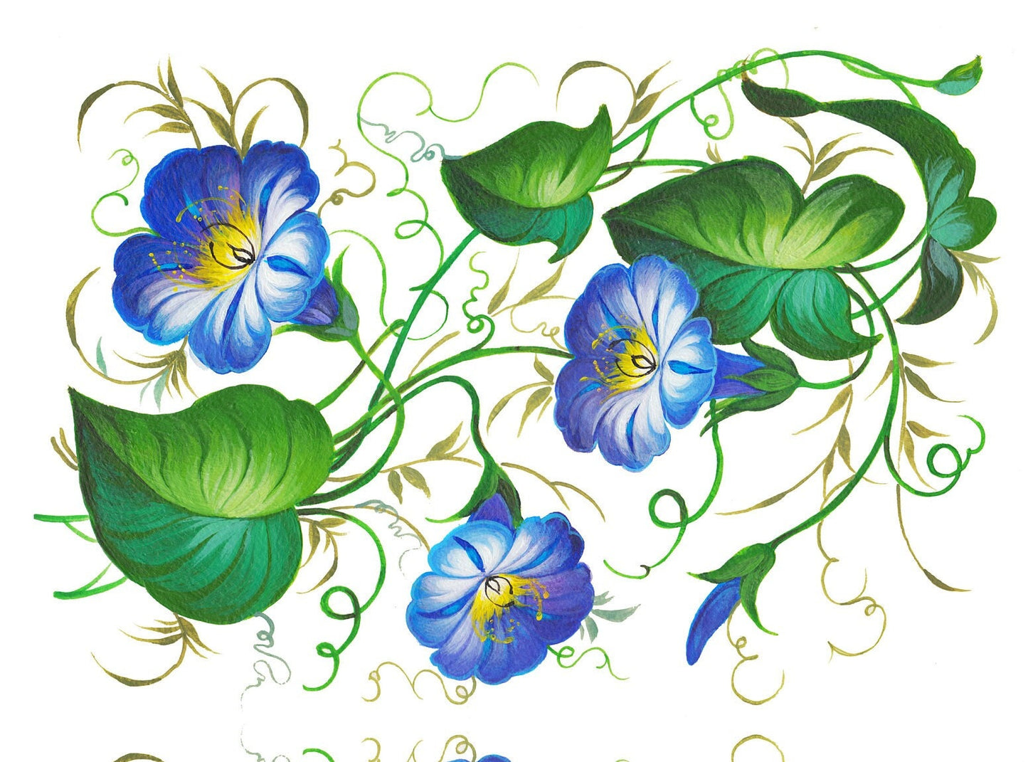 Oil Paint Flowers - Large Rice Paper for Decoupage - Furniture Decoupage - Vintage Decoupage - Floral Decoupage Paper