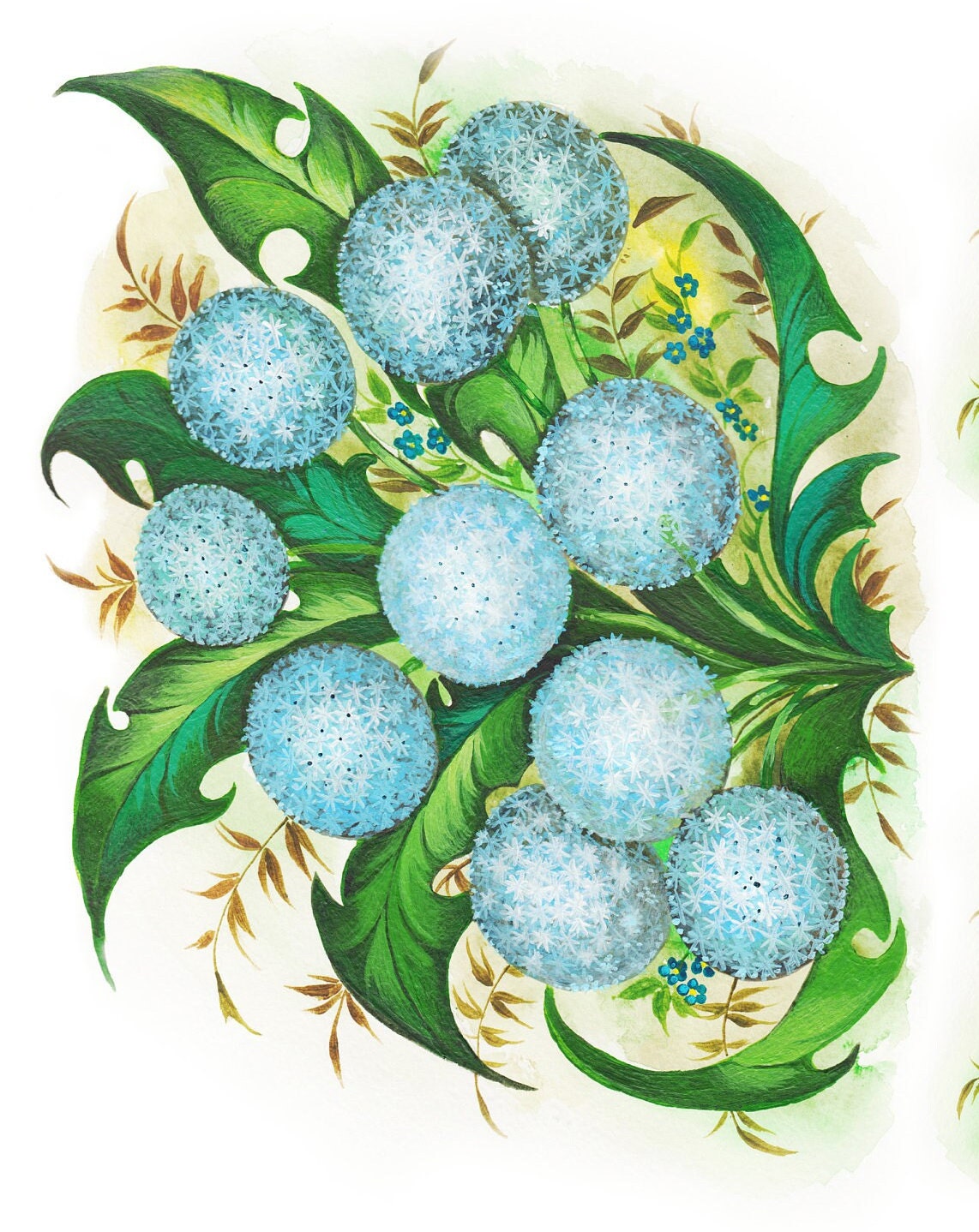 Oil Paint Flowers - Large Rice Paper for Decoupage - Furniture Decoupage - Vintage Decoupage - Floral Decoupage Paper