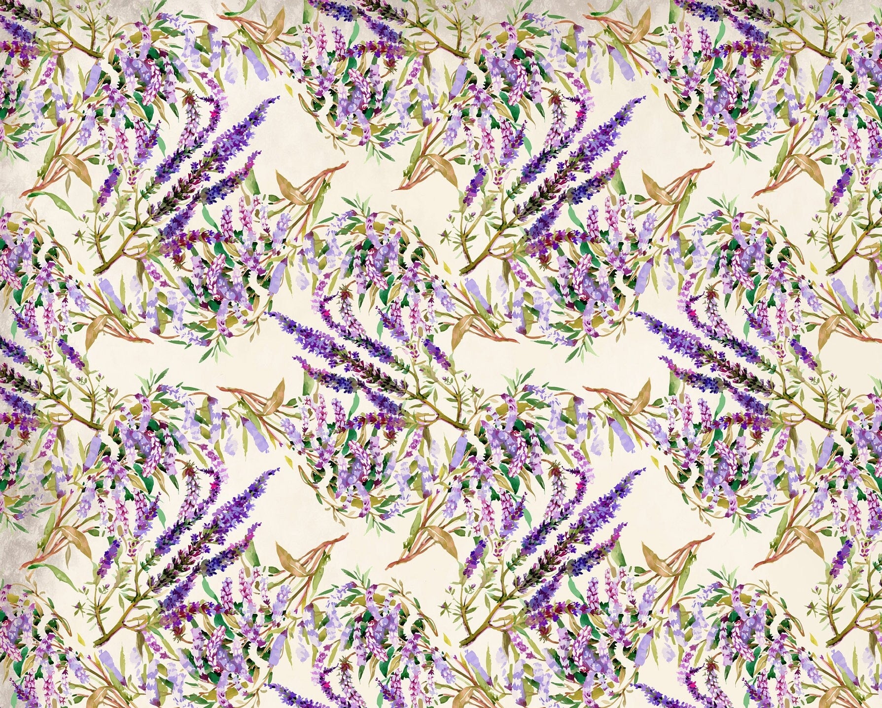 Purple Flowers - Large Rice Paper for Decoupage - Furniture Decoupage - Vintage Decoupage - Decoupage Paper