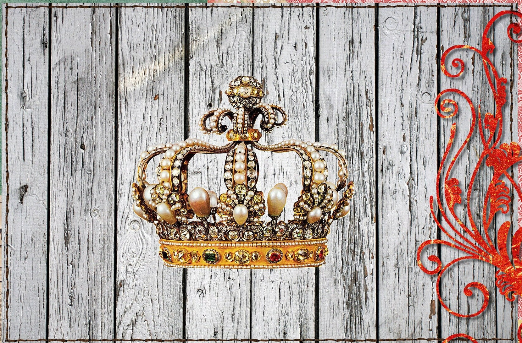 Christmas Large Rice Paper for Decoupage - Furniture Decoupage - Vintage Decoupage - Decoupage Paper