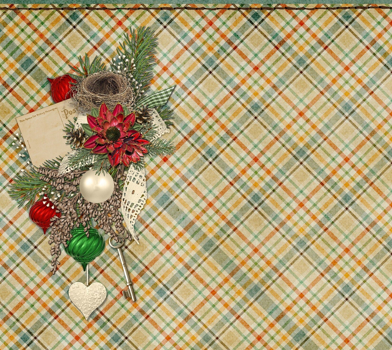 Christmas Large Rice Paper for Decoupage - Furniture Decoupage - Vintage Decoupage - Decoupage Paper