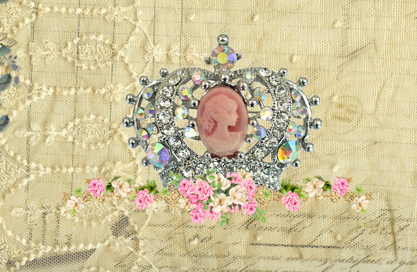Lady with Hat - Large Rice Paper for Decoupage - Furniture Decoupage - Vintage Decoupage - Decoupage Paper