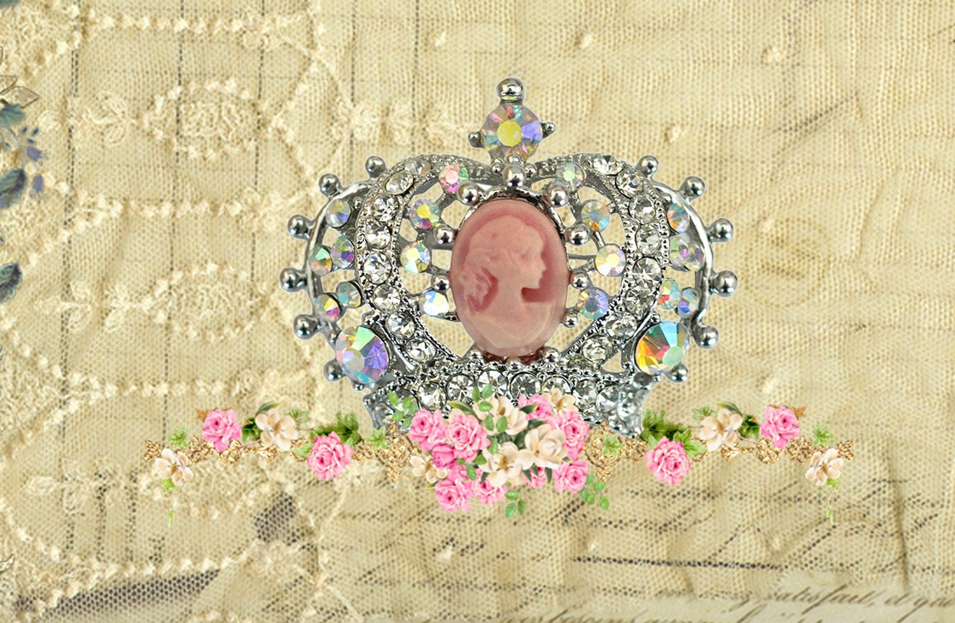 Lady with Hat - Large Rice Paper for Decoupage - Furniture Decoupage - Vintage Decoupage - Decoupage Paper