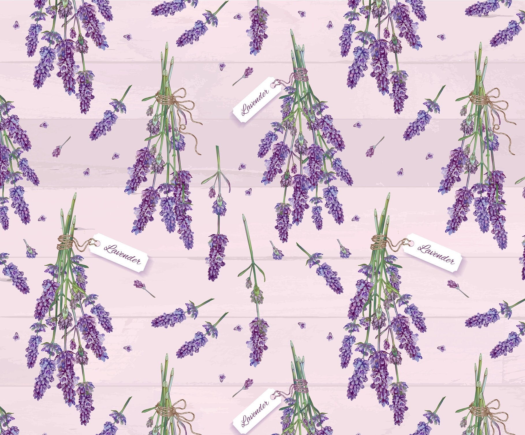 Large Decoupage for Furniture - Rice Paper - Vintage Decoupage - Floral Decoupage Paper - Purple Levander