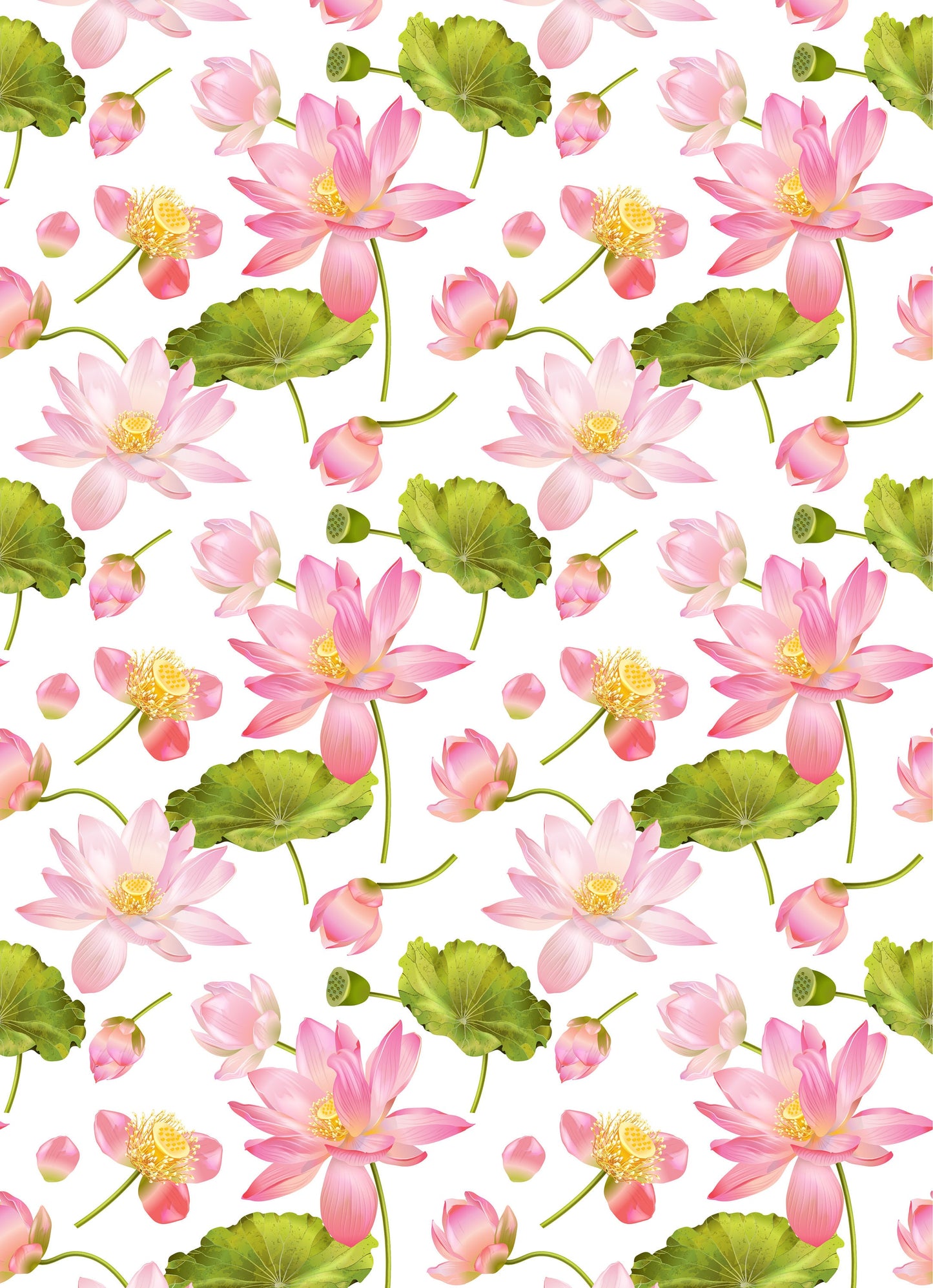Large Decoupage for Furniture - Rice Paper - Vintage Decoupage - Floral Decoupage Paper - Pinky Flowers